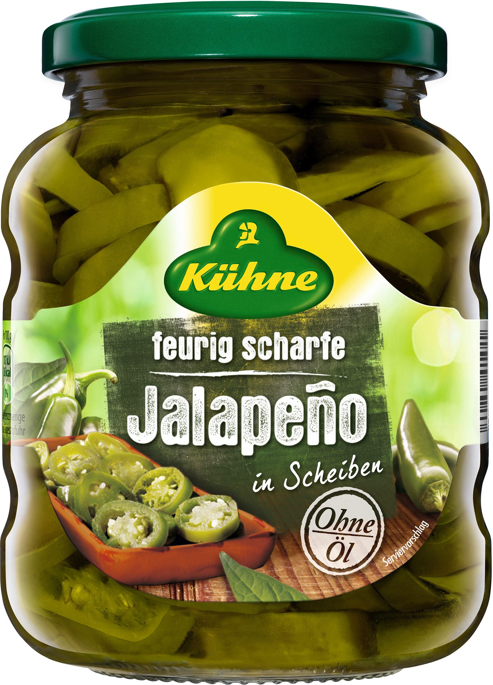 Kühne Gemüsekonserve, Kühne Jalapeno feurig-scharf