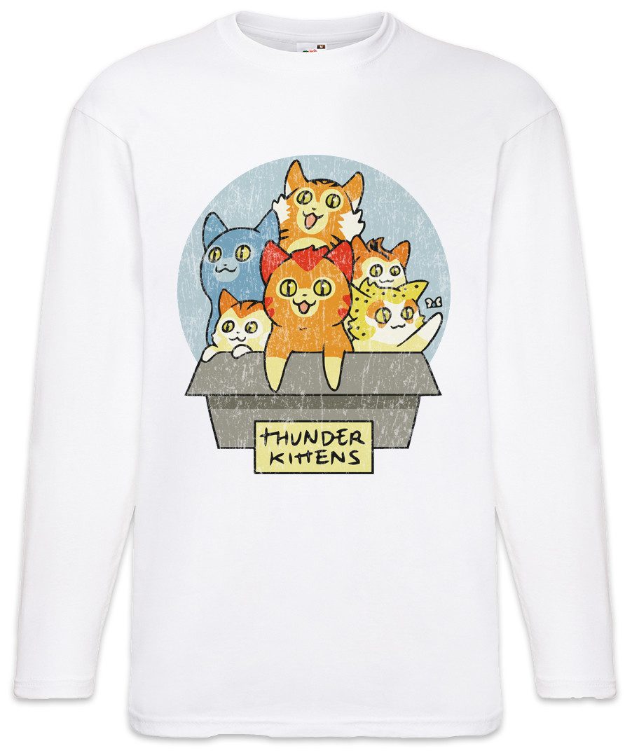 Langarmshirt Thunder Kittens Langarm T-Shirt Katzen Cats Thundercats Kätzchen Kater