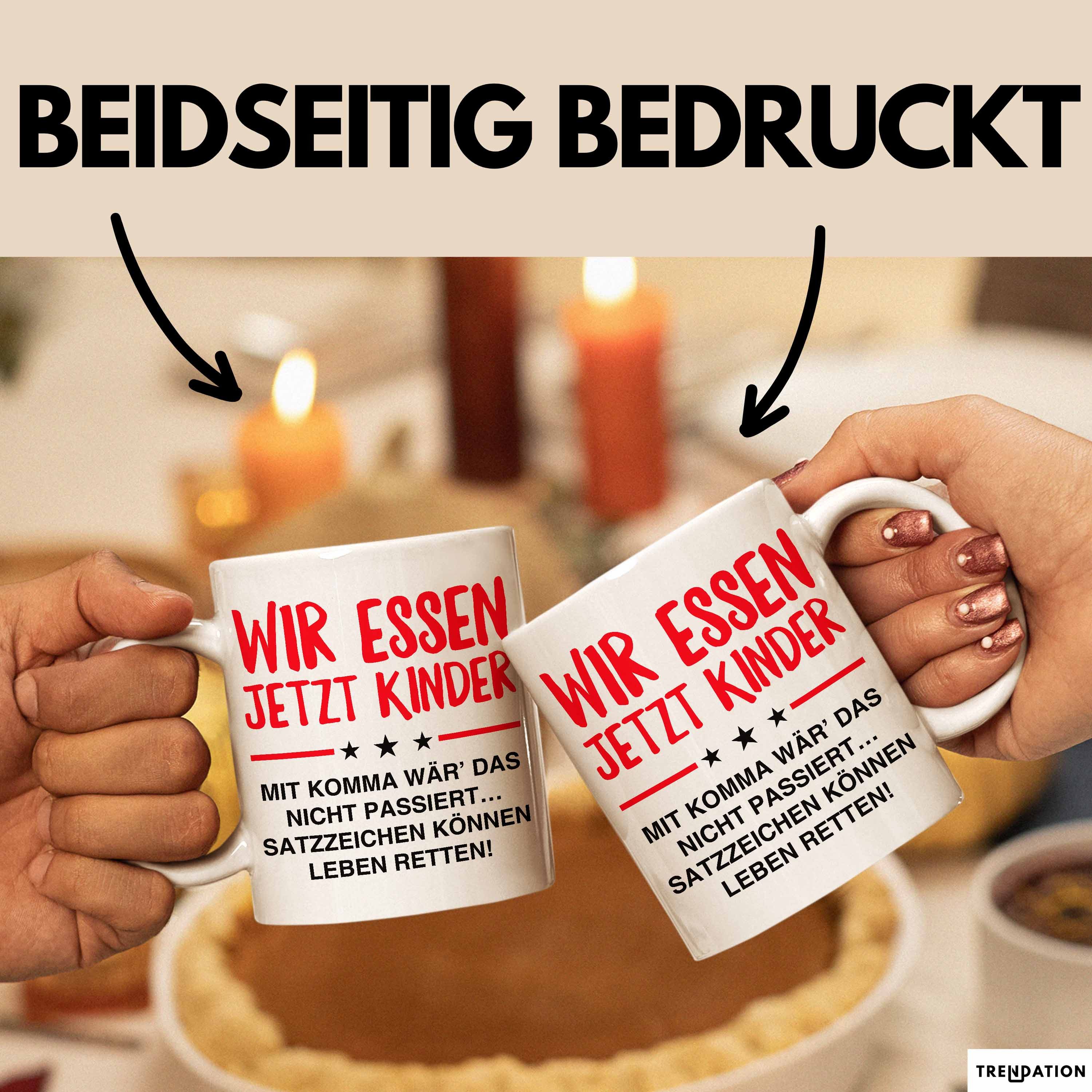 Trendation Tasse Deutschlehrer Unterricht Tasse Geschenk Lustige Geschenkidee Spruch Wi, Keramik