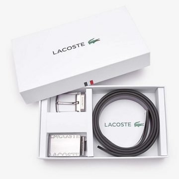 Lacoste Ledergürtel RC4060 mit Dorschließe und Schnalle zum wechseln