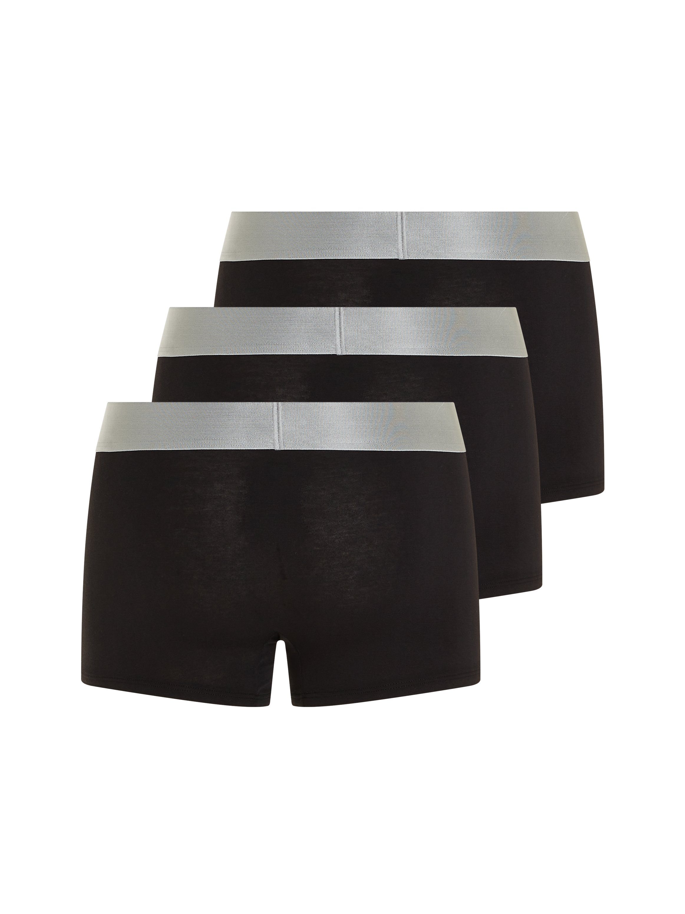 Calvin Klein Underwear Trunk (Packung, 3-St., 3er-Pack) mit Logoschriftzug auf dem Bund schwarz, schwarz, schwarz | Unterhosen