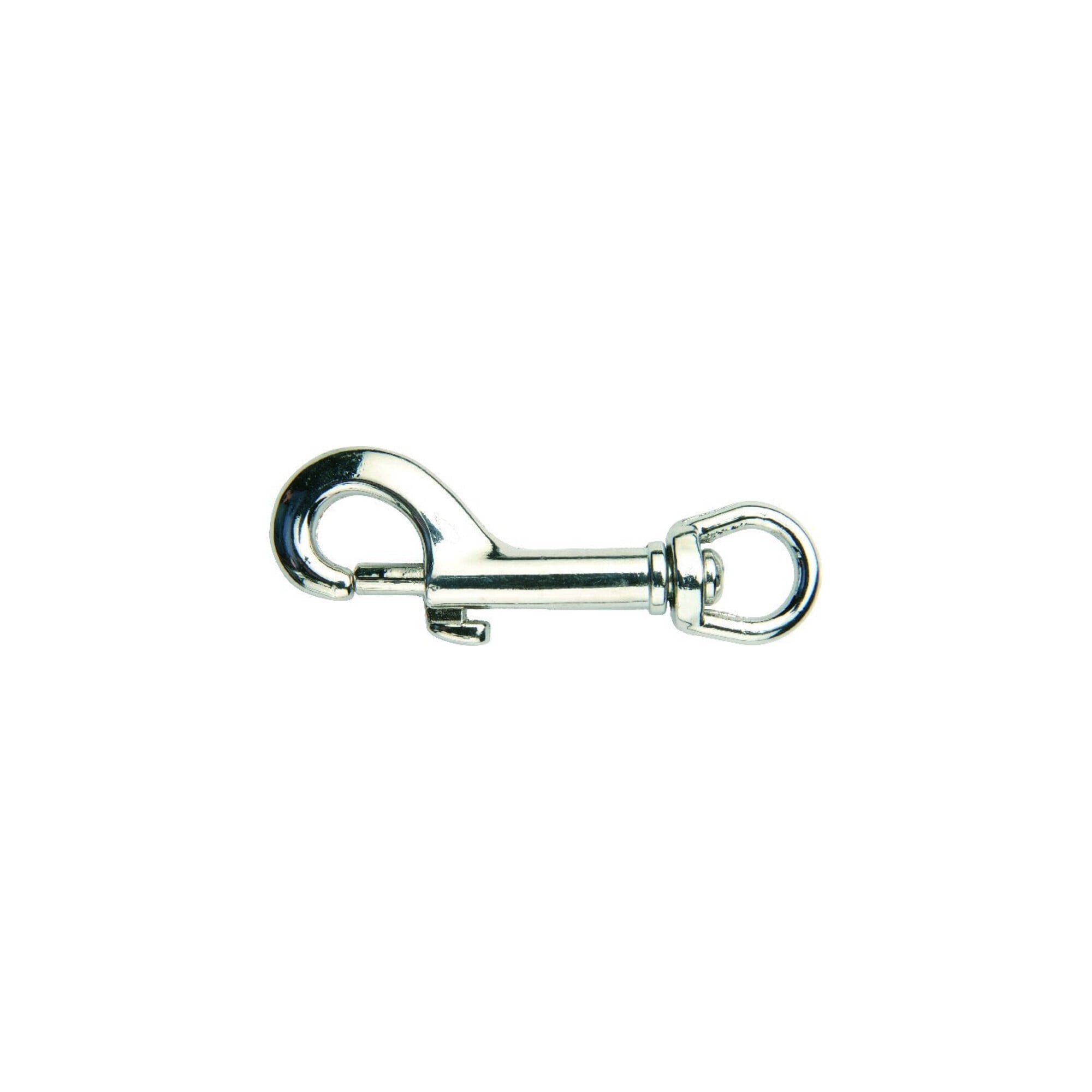 Contorion Karabiner PÖSAMO Karabinerh. m. Rundwirbel vernickelt 10x52mm 50 Stk