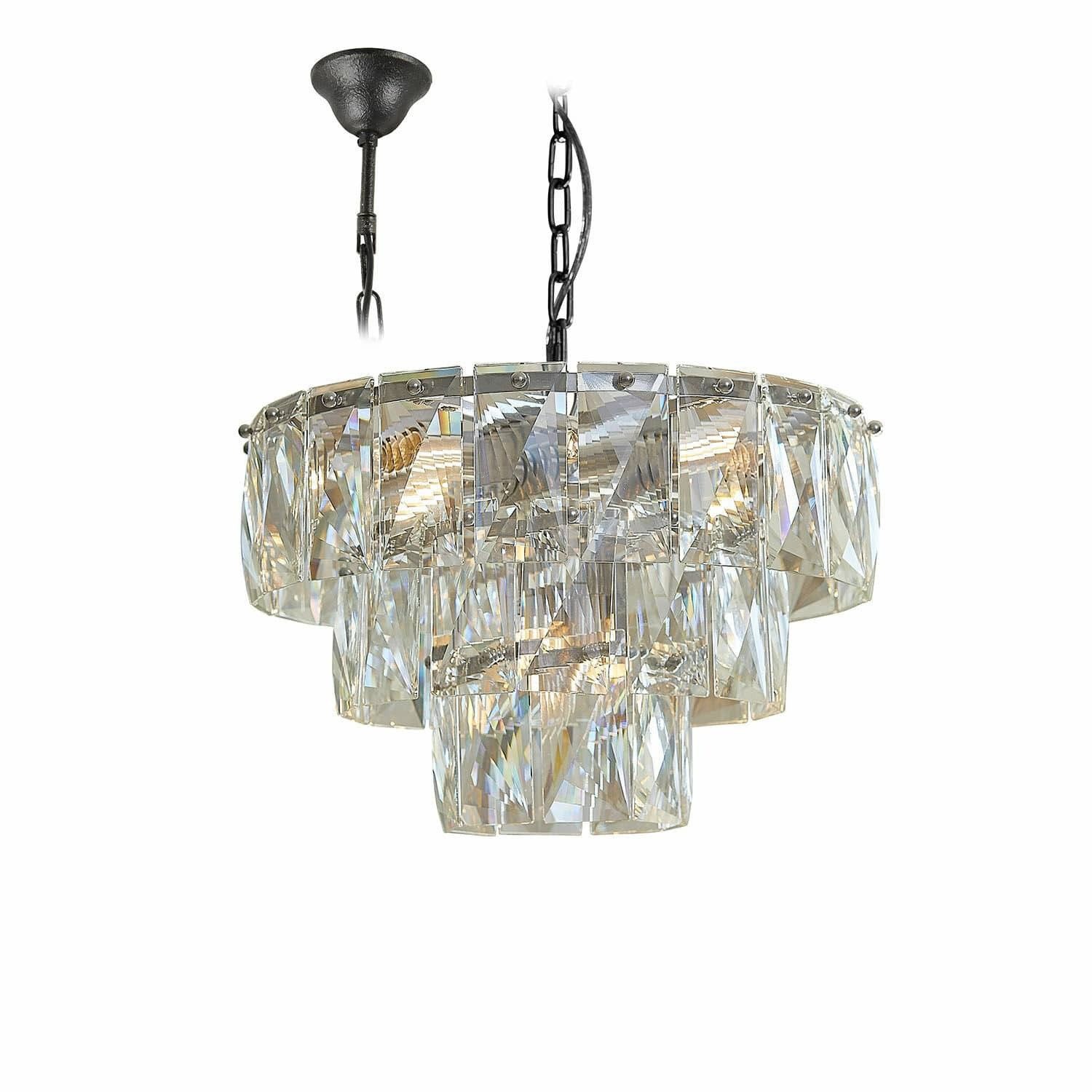 Mirabeau Kronleuchter Leuchter Crystalford klar/silber