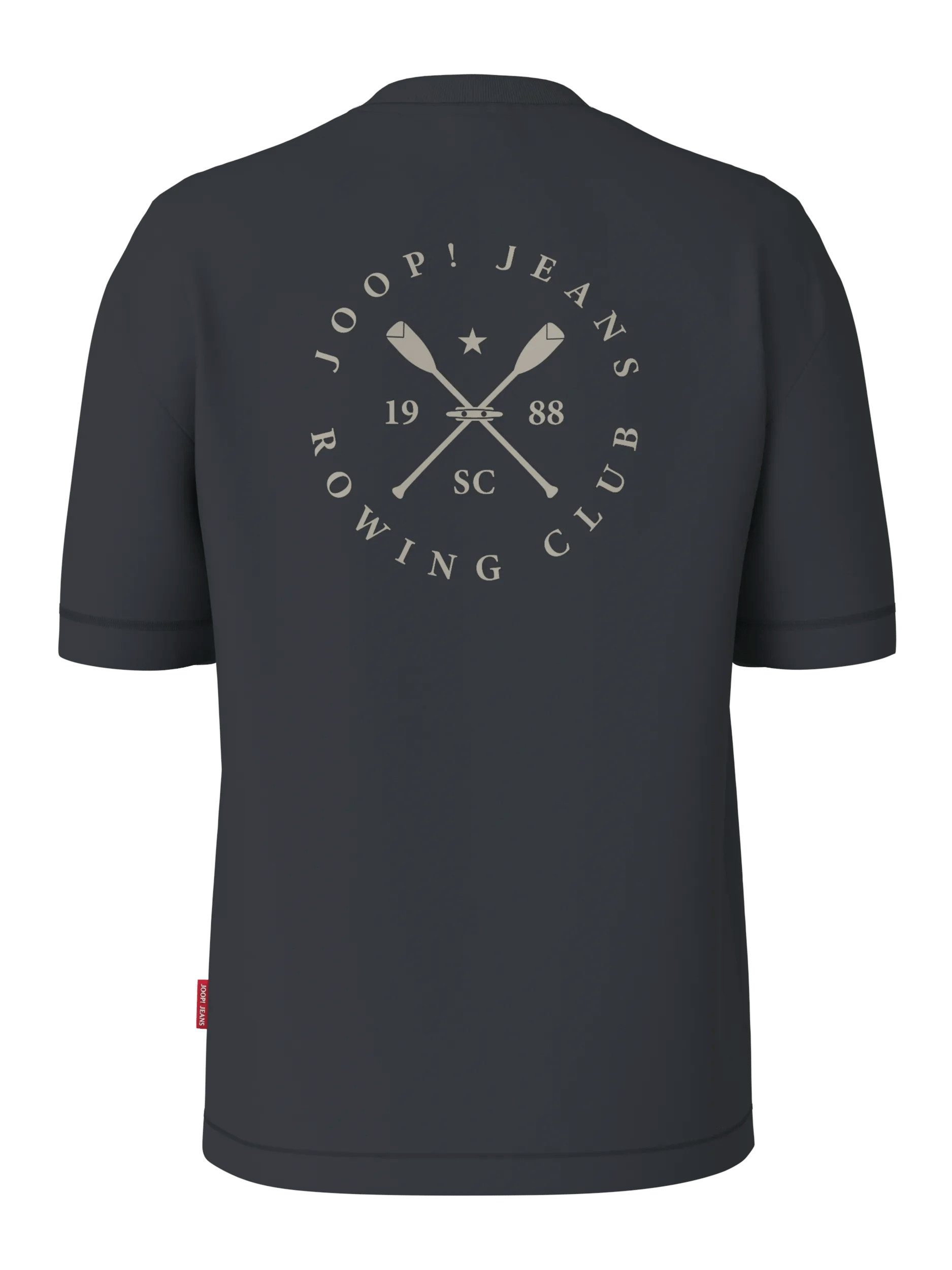 Joop Jeans T-Shirt Rovenor normale Passform, großer Rückenprint