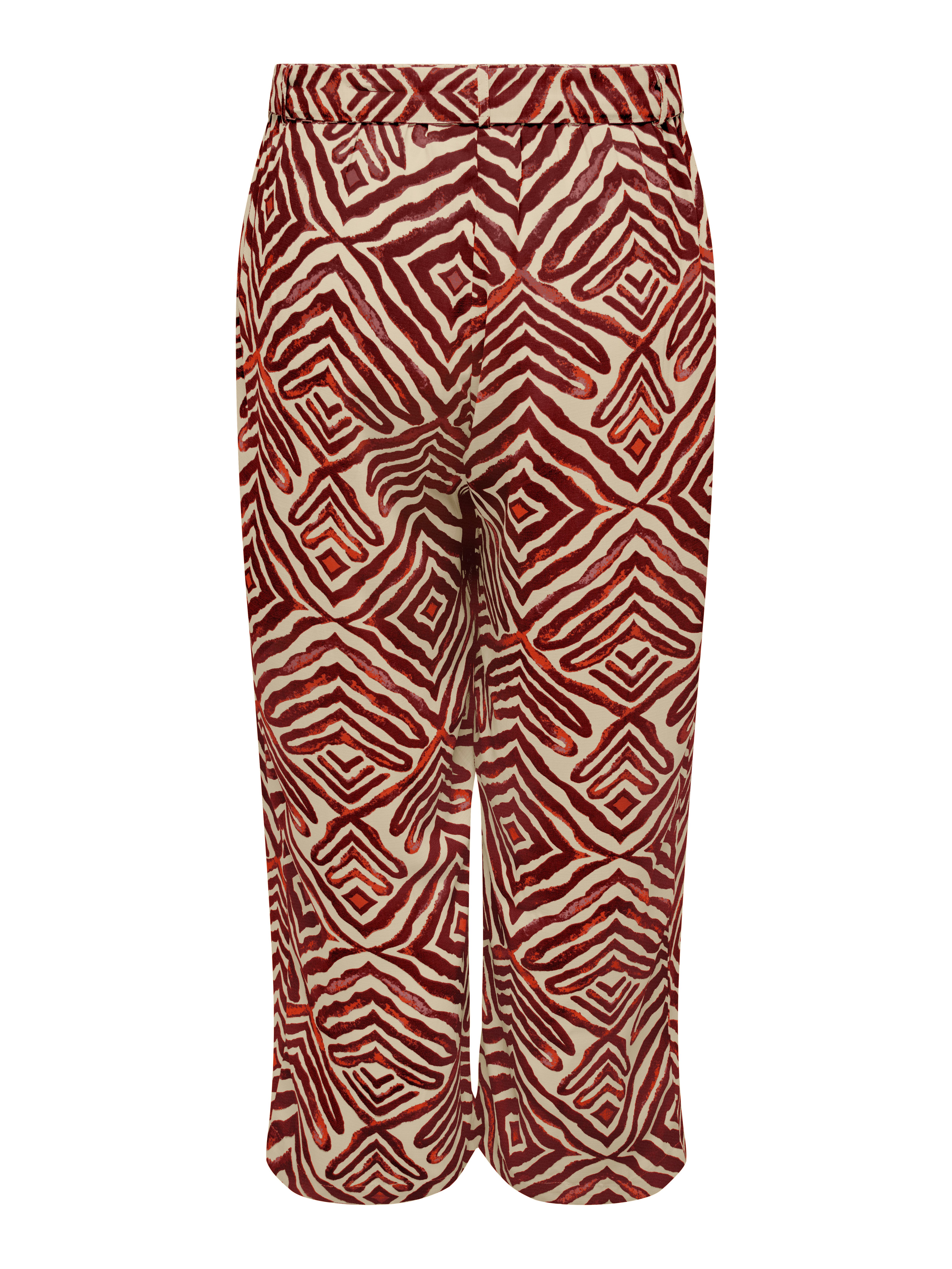 ONLY CARMAKOMA Culotte CARSHILLA CULOTTE PANT AOP BS Sommerhose – Bild 5 von 5