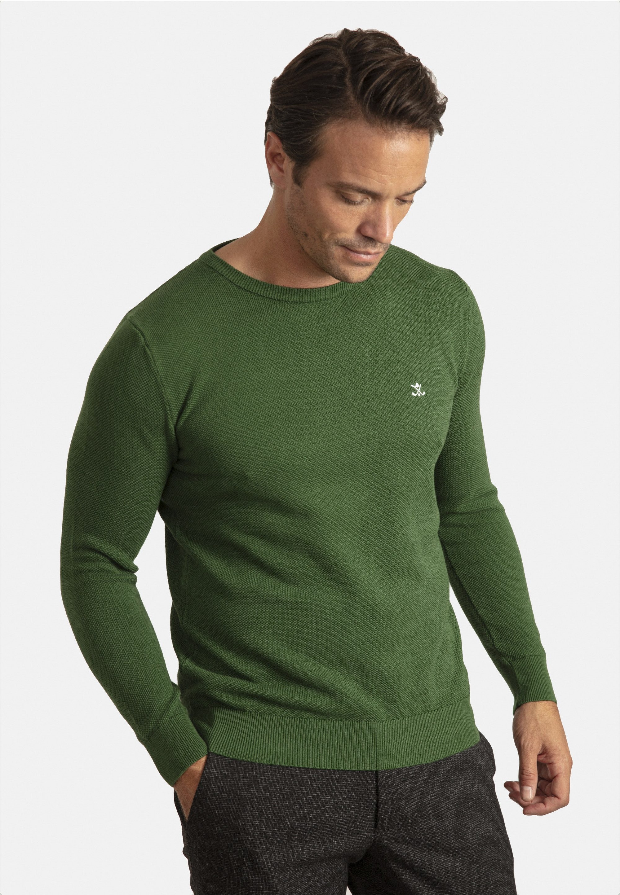 SIR RAYMOND TAILOR Strickpullover Sona mit Rundhalsausschnitt