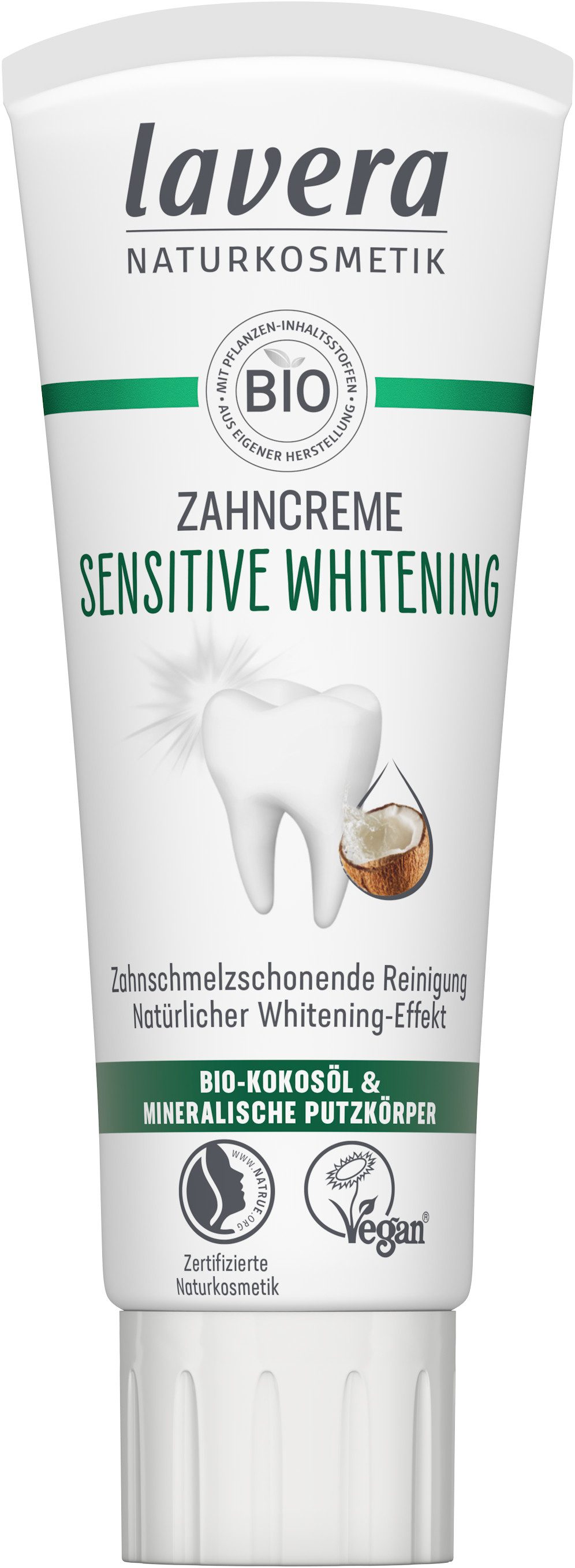 lavera Zahnpasta Zahncreme Sensitive Whitening, (1-St)
