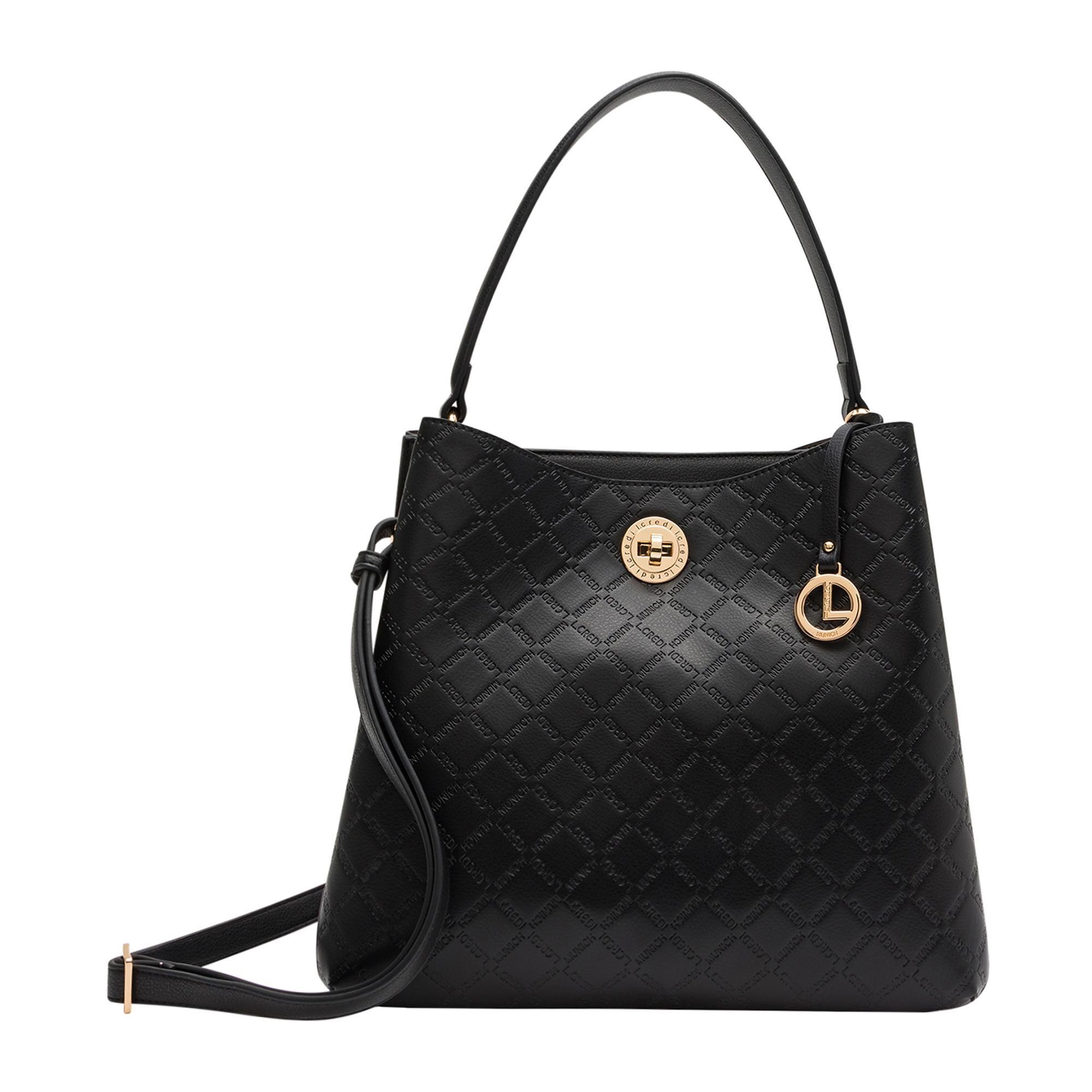 L. CREDI Schultertasche Filberta, Polyurethan günstig online kaufen