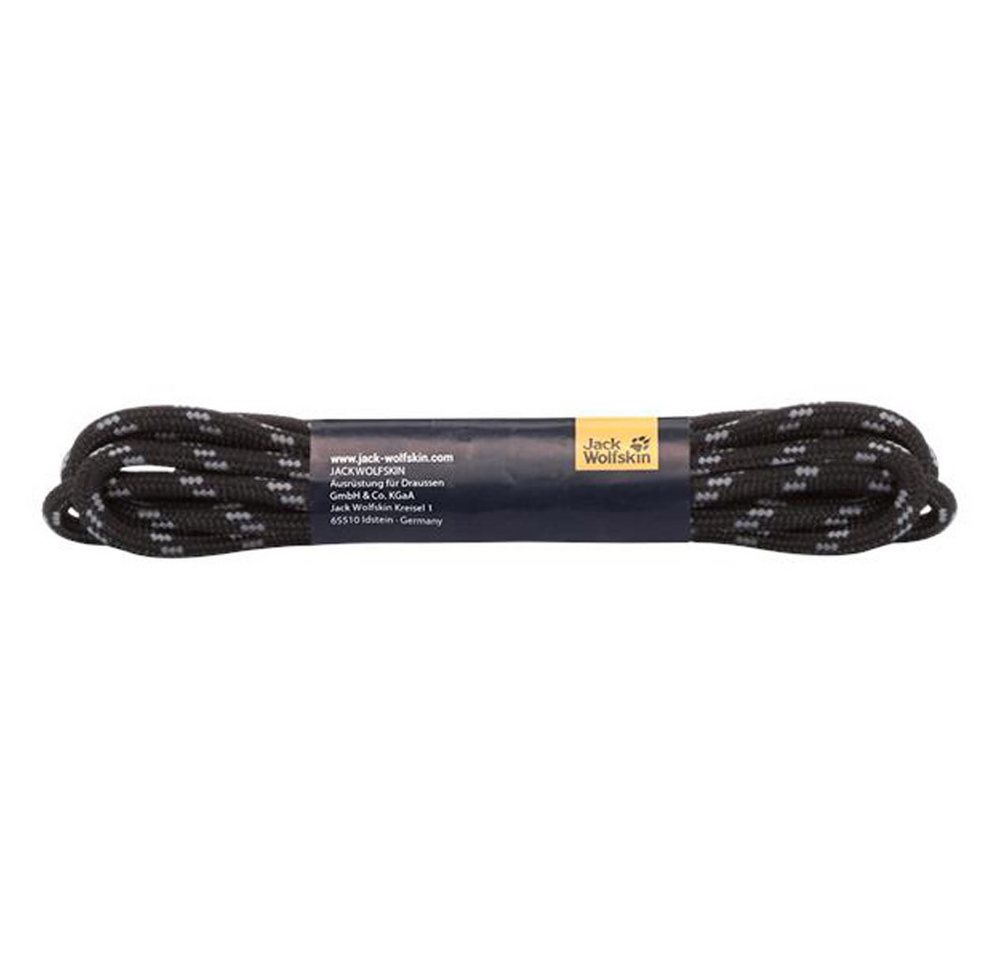 Jack Wolfskin Schnürsenkel Laces Black Grey