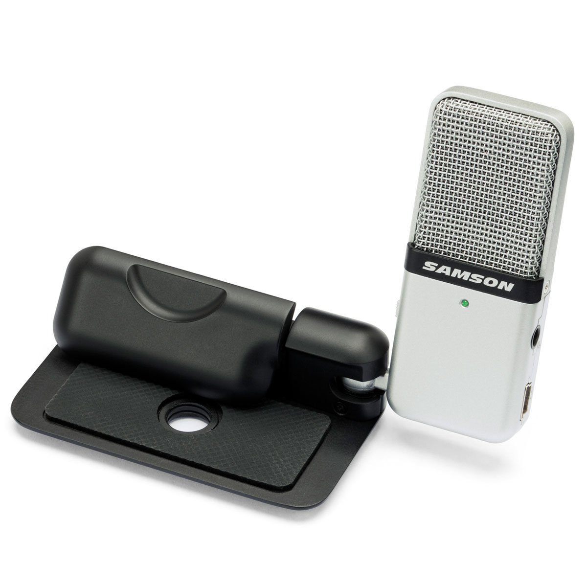 Samson Mikrofon Samson GO Mic USB Mikrofon mit keepdrum Kopfhörer