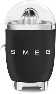 Smeg Zitruspresse CJF01BLMEU Schwarz Matt, 70 W