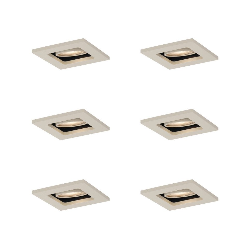 Qazqa LED Einbaustrahler 108442, ohne Leuchtmittel, Extra-Warmweiß