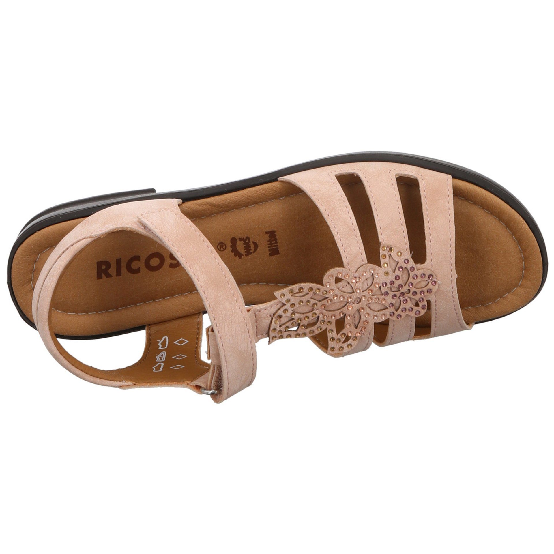 Sandalen Sandale Mädchen beige hell Sandale Synthetik Ricosta Schuhe Kinderschuhe Amira