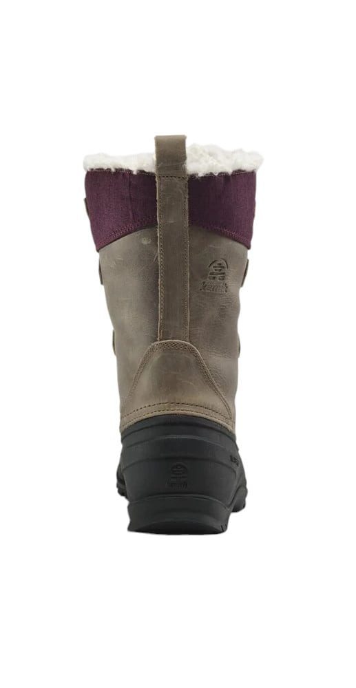 Kamik Snowgem (Leder, Nylon, wasserdicht) braun/violett Damen Winterstiefel günstig online kaufen