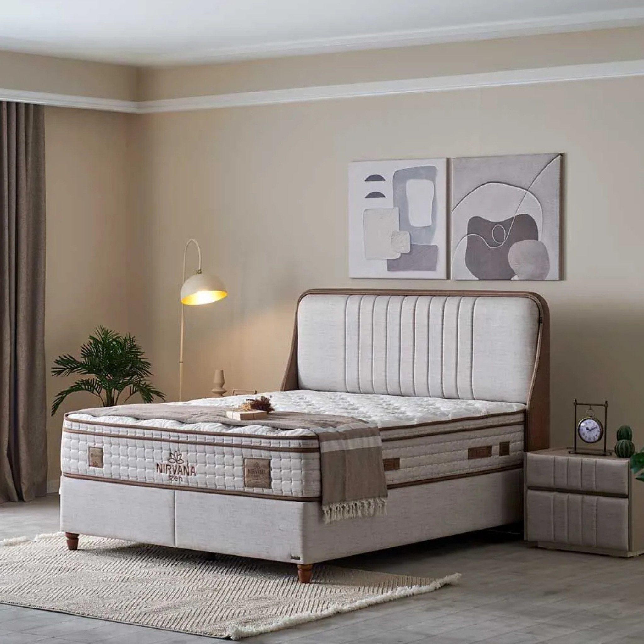 Bambi Boxspringbett mit matratze Bambi Nirvana Zen inkl. Lieferung (Set)