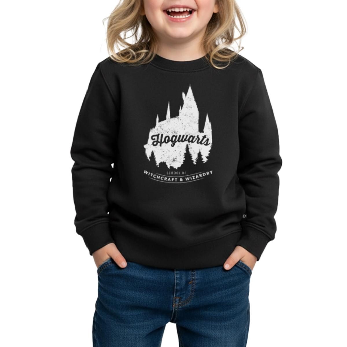 Sweatshirt Harry Potter Hogwarts School Schule Kinder Premium Pullover