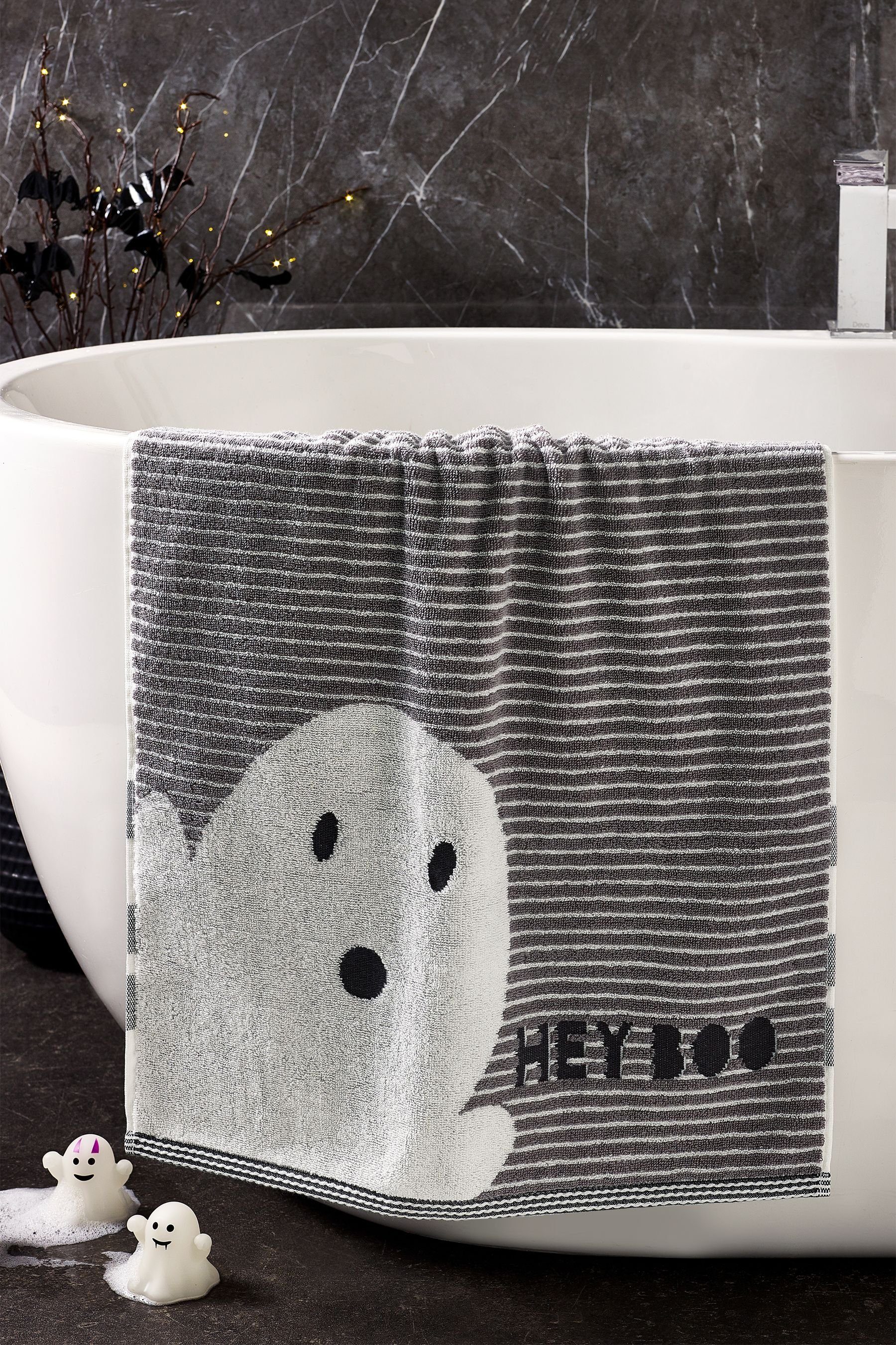 Handtuch Halloween-Handtuch Next (1-St) Geister-Design, mit