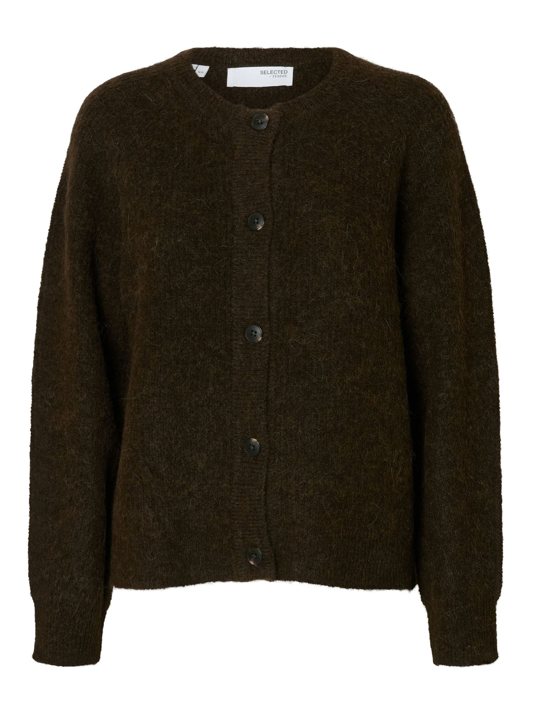 SELECTED FEMME Strickpullover Strickjacke Relaxed Fit günstig online kaufen