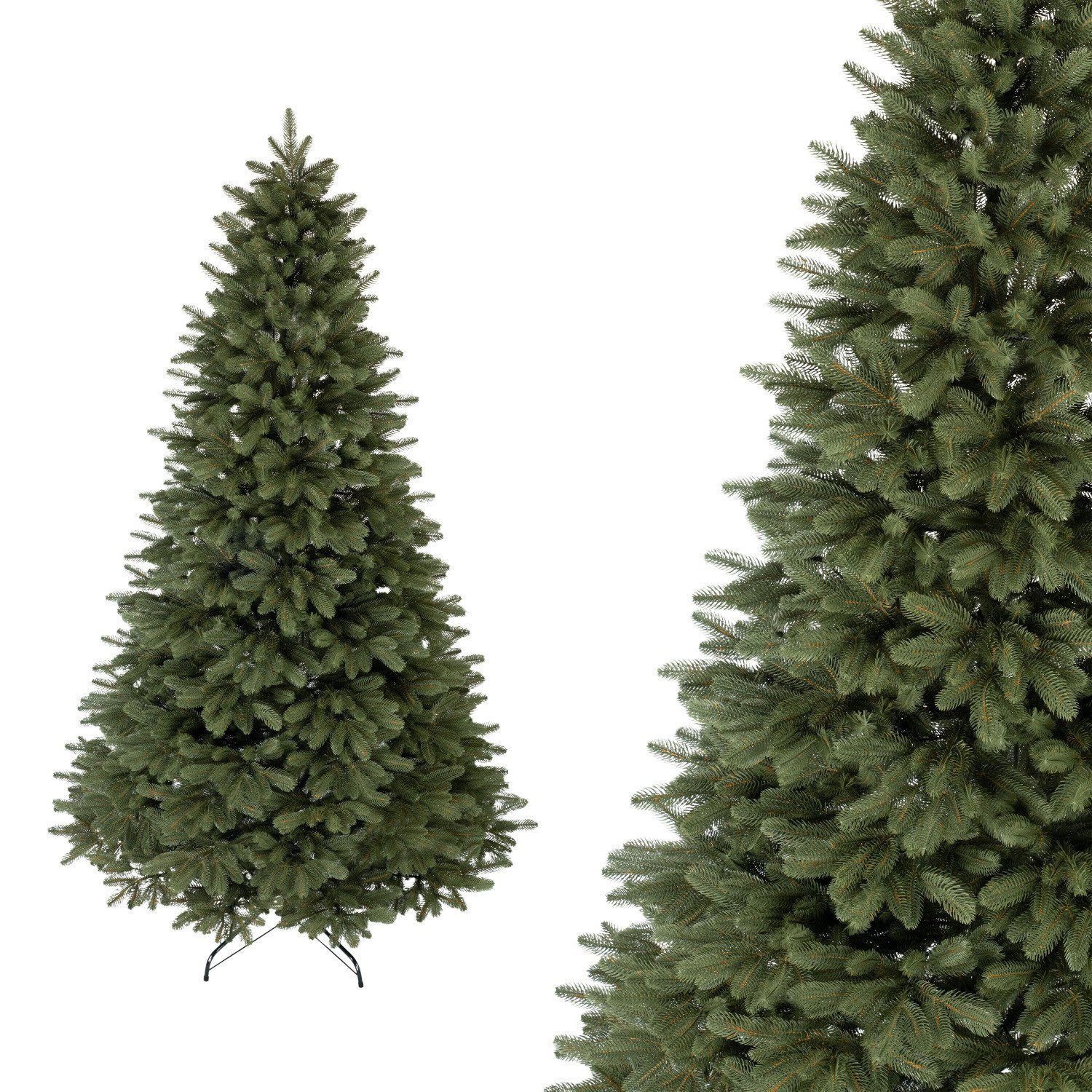 Novatom Künstlicher Weihnachtsbaum, Kanadische Tanne, PE + PVC Kanadische Tanne