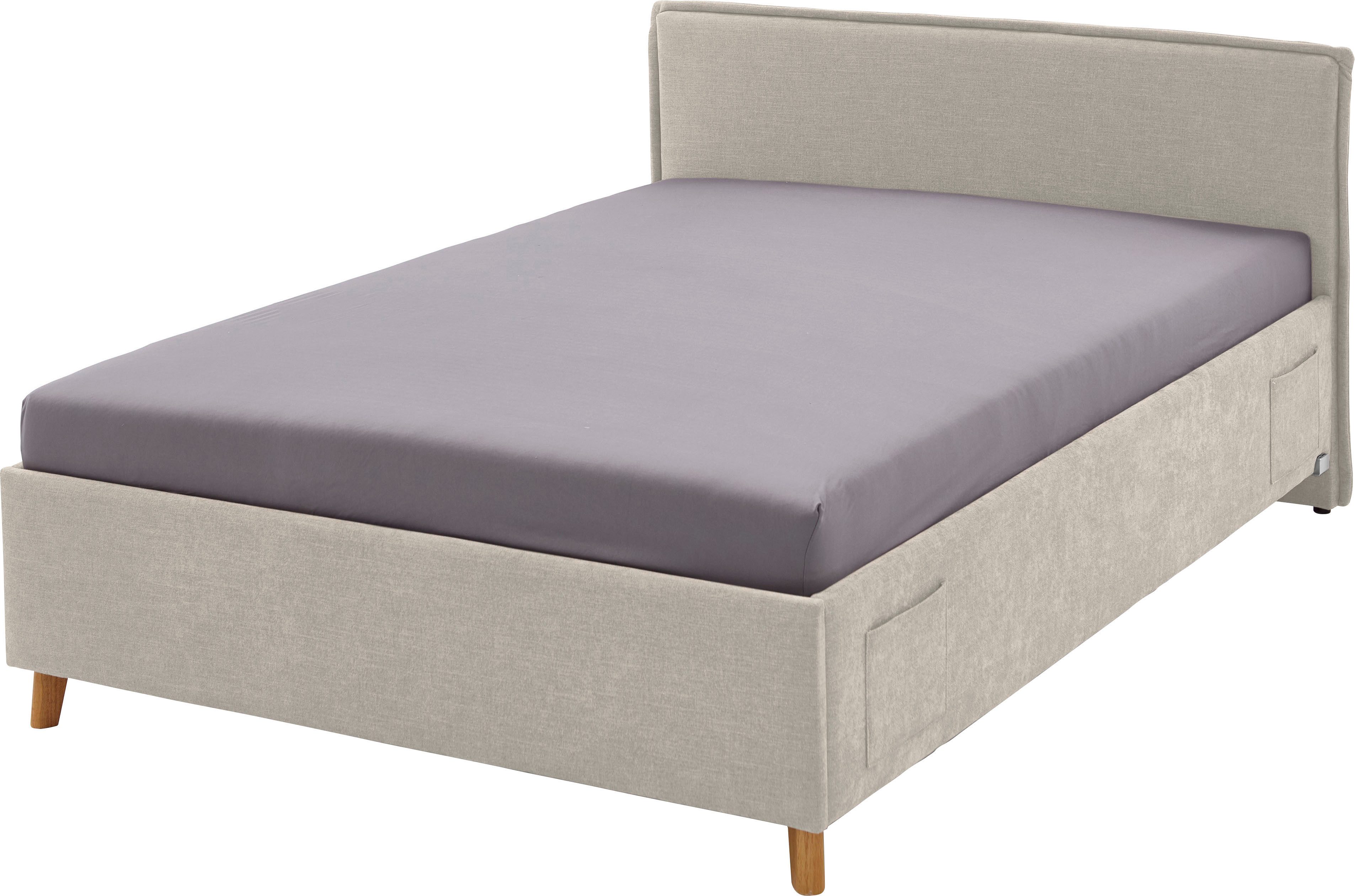 meise.möbel Kinderbett FUN, Polsterbett wahlweise mit Bettkasten, Jugendbett inkl. USB-Anschluss
