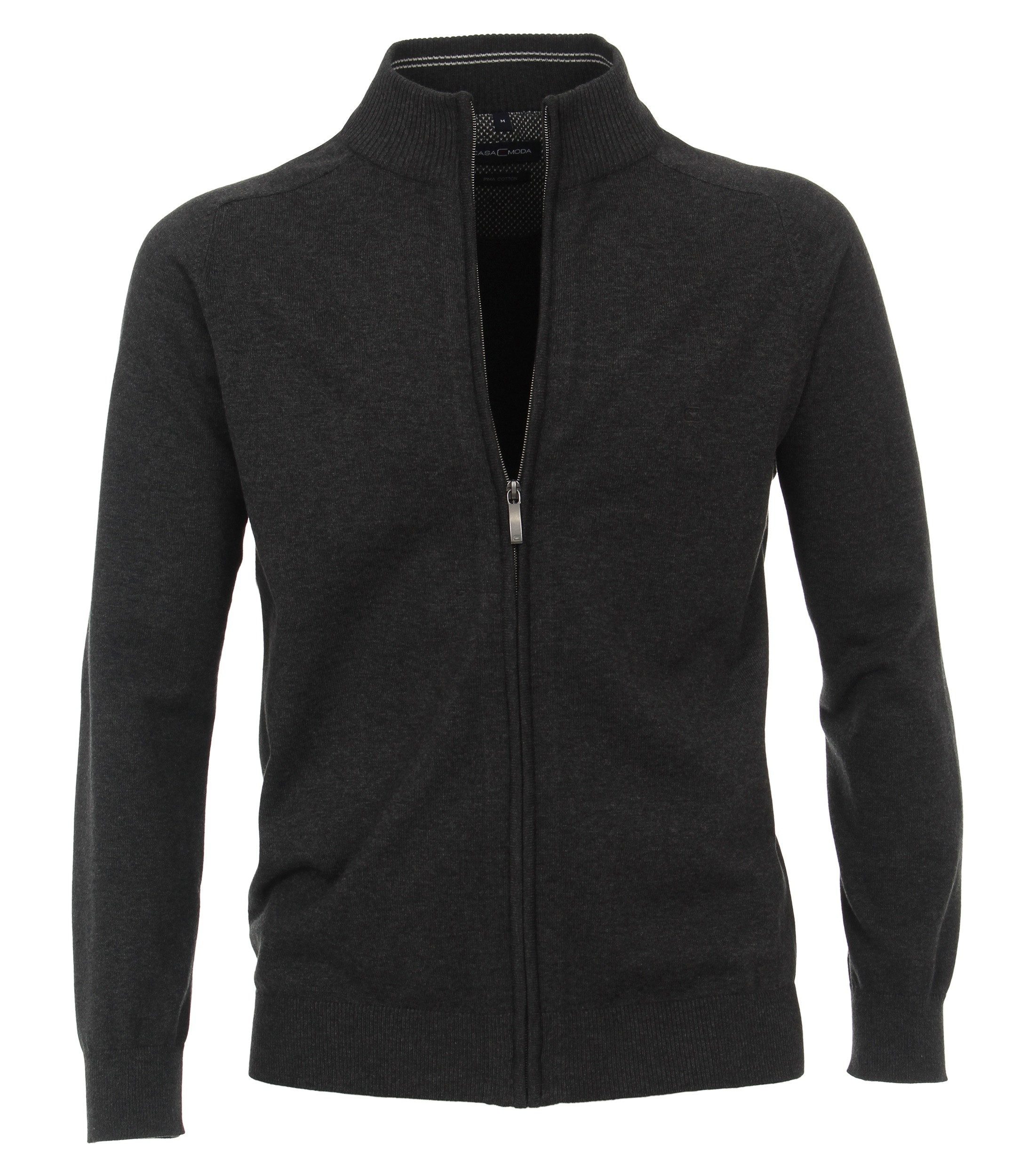 CASAMODA Strickjacke Strickjacke NOS 782 anthrazit