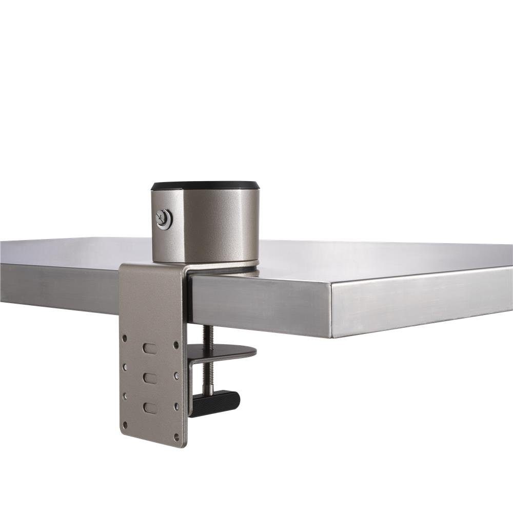 Asus Monitor-Halterung ROG Desk Mount Kit ACL01, (bis 49,00 Zoll, 1-tlg., mit einer C-Klemme, Tischhalterung Schreibtischhalterung Metall Silber)