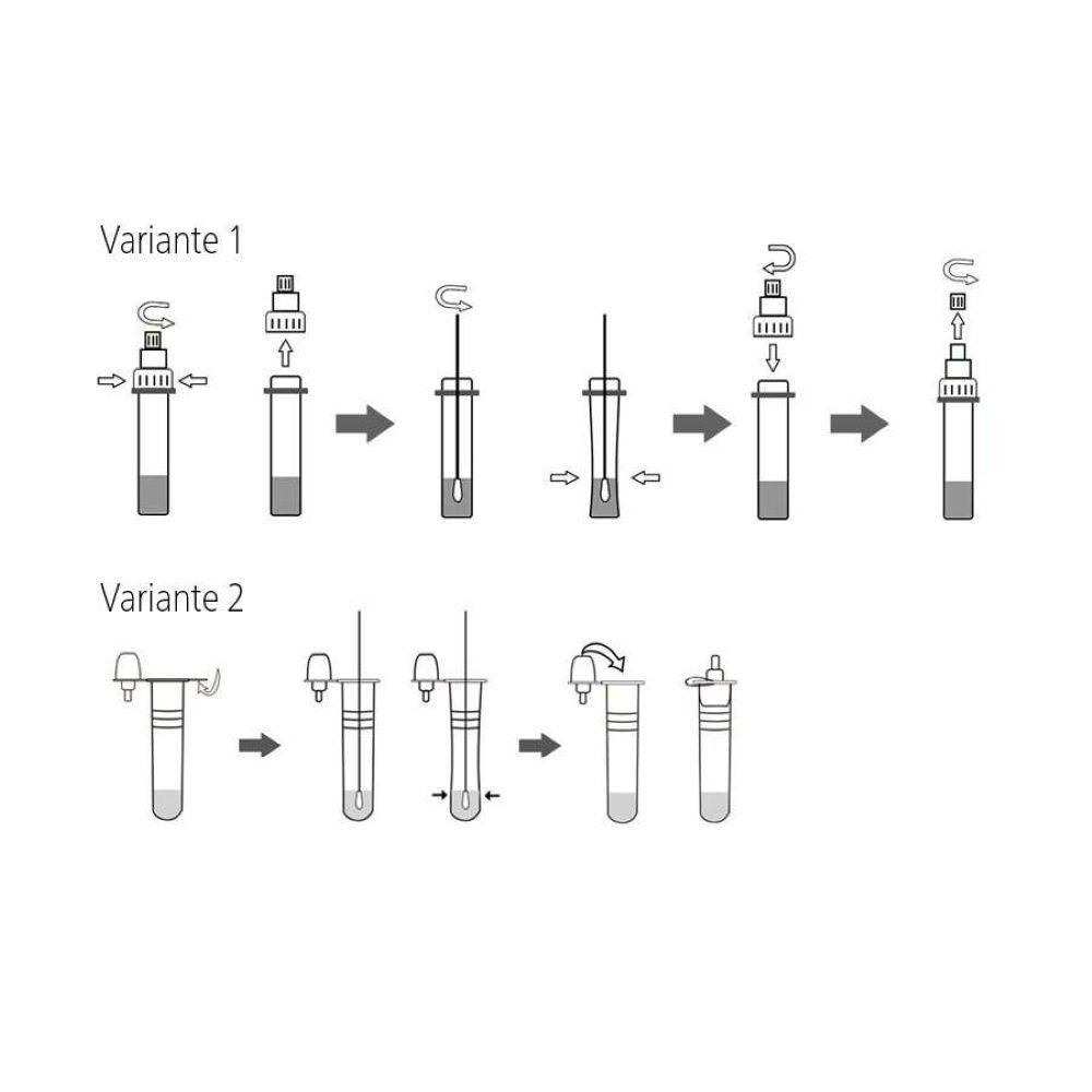 siegmund care Influenza-Schnelltest DeepBlue COVID-19 Antigen Selbsttest (SARS-CoV-2), 10-tlg., MHD: 08.10.2027, Genauigkeit 99,03 % – Bild 4 von 5