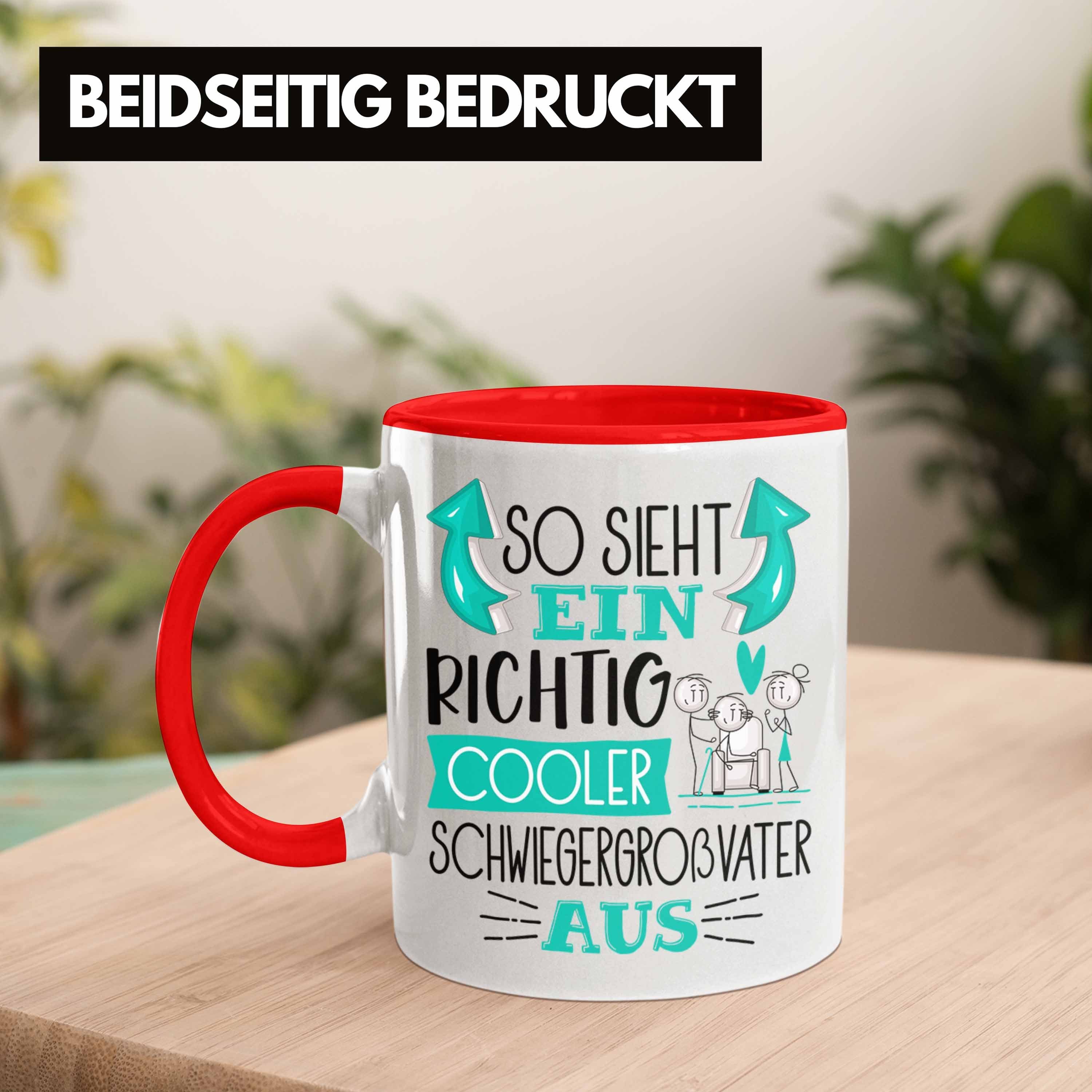 Trendation Tasse So Ein Tasse Richtig Rot Cooler Schwiegergroßvater Aus Sieht Lus Geschenk