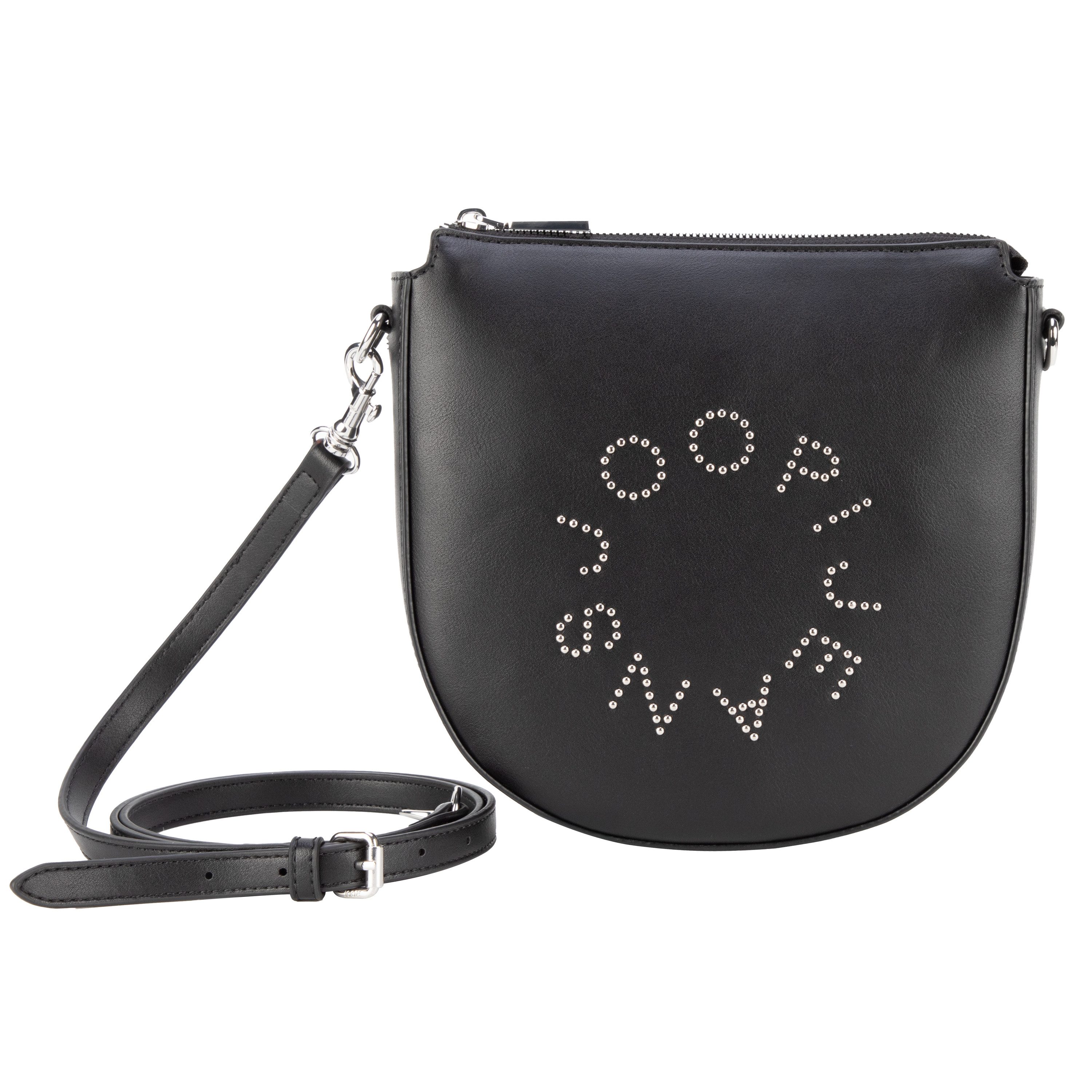 Joop Jeans Schultertasche giro borchia stella shoulderbag svz, Damen Umhängetasche, Clutch mit nietenbesetzem Logoschriftzug