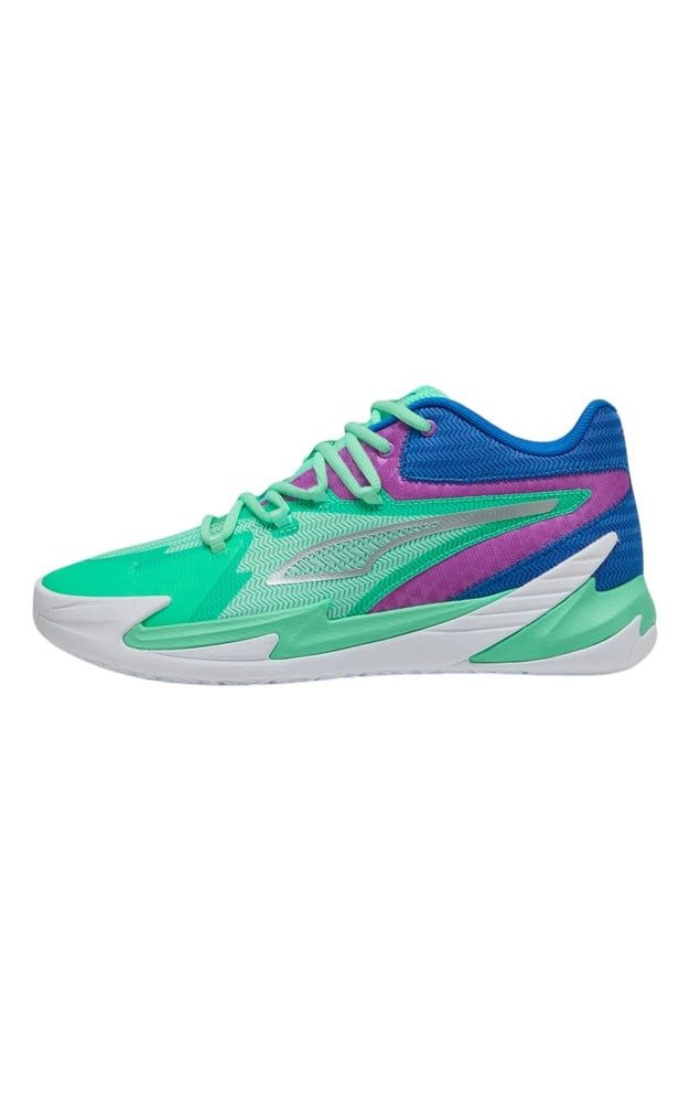 PUMA Hallen-Indoorschuhe Dagger (Basketball) mint/bunt Herren Badmintonschuh