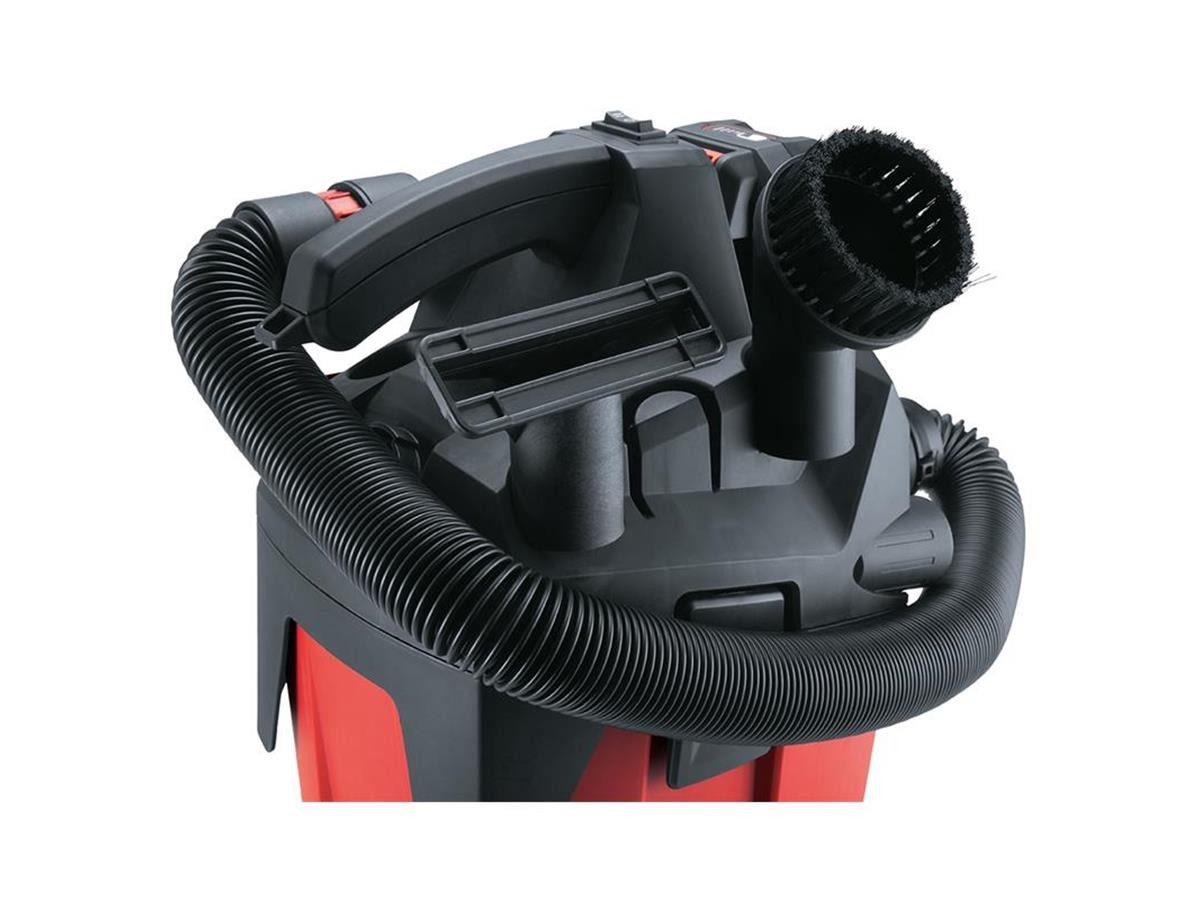 Flex Akku-Rucksackstaubsauger VC 6 L MC 18.0, mit Beutel, Kompakt Sauger mit manueller Filterabreinigung, 6 l, Klasse L