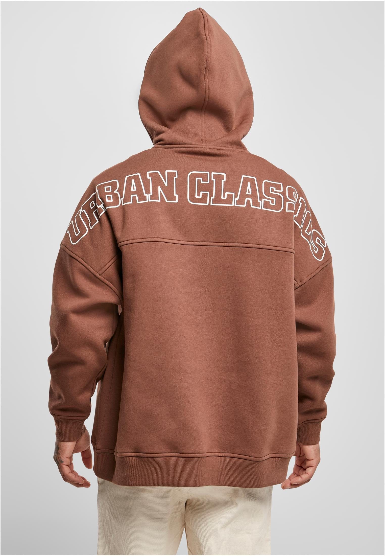 (1-tlg) Sweater CLASSICS Herren Oversized URBAN Logo bark Hoody