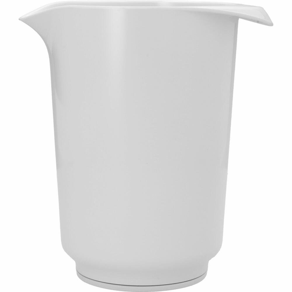Birkmann Rührschüssel Bowl Colour Kunststoff Weiß L, 1.5