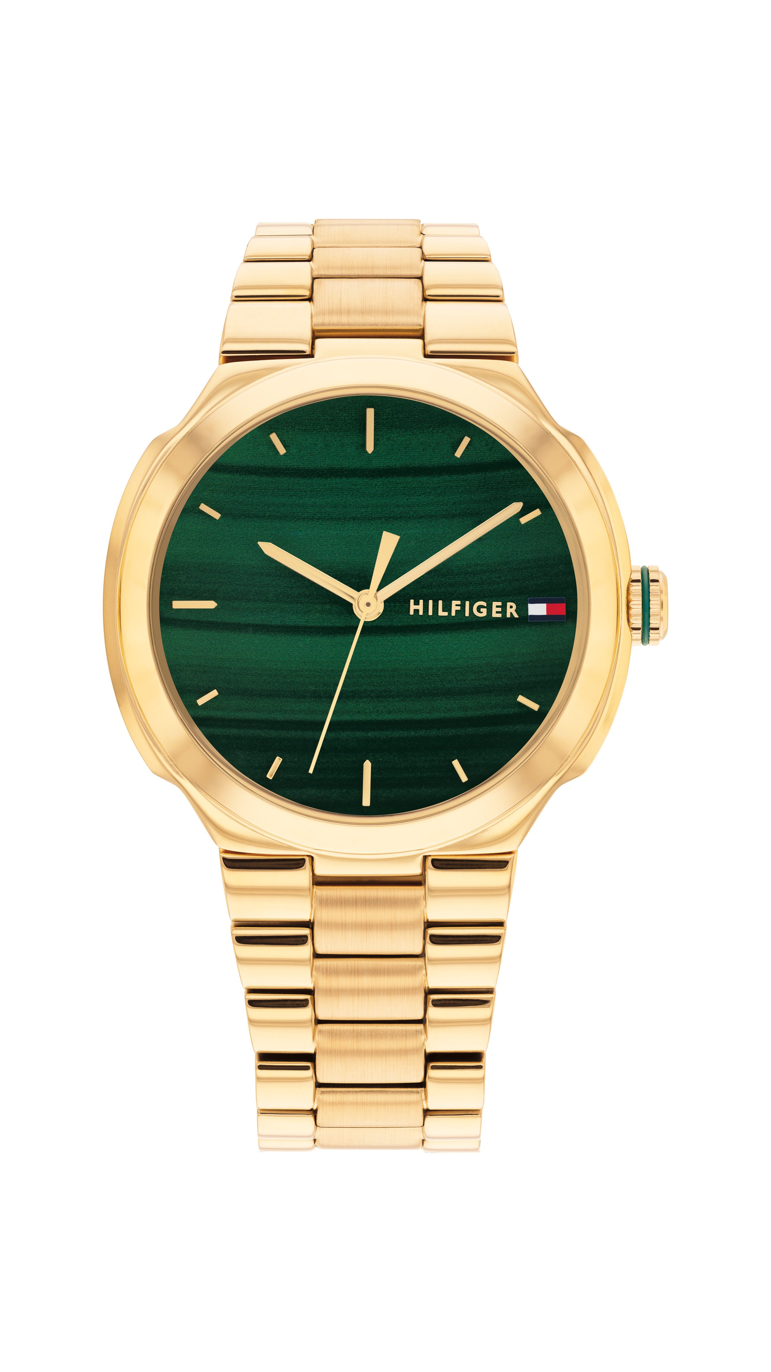 Tommy Hilfiger Quarzuhr Georgia 1782908, Armbanduhr, Damenuhr, Edelstahlarmband, analog