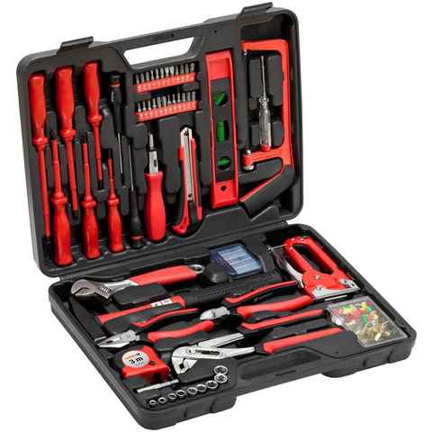 meister Werkzeugset Haushaltskoffer / 8973630, 60-teilig - Werkzeug-Set für den täglichen Gebrauch