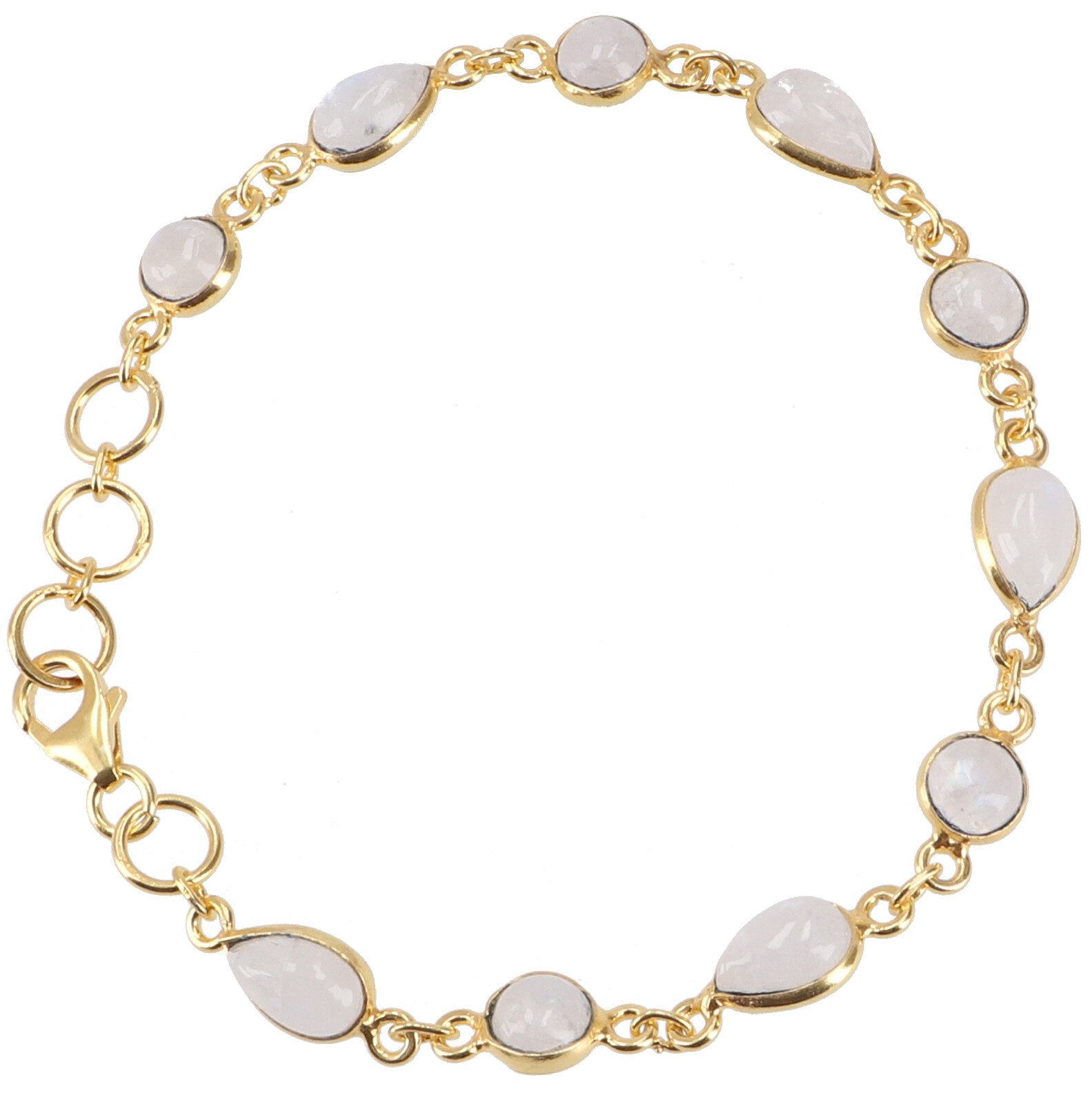 Guru-Shop Armreif Indisches Boho Armband, vergoldetes Armband aus..