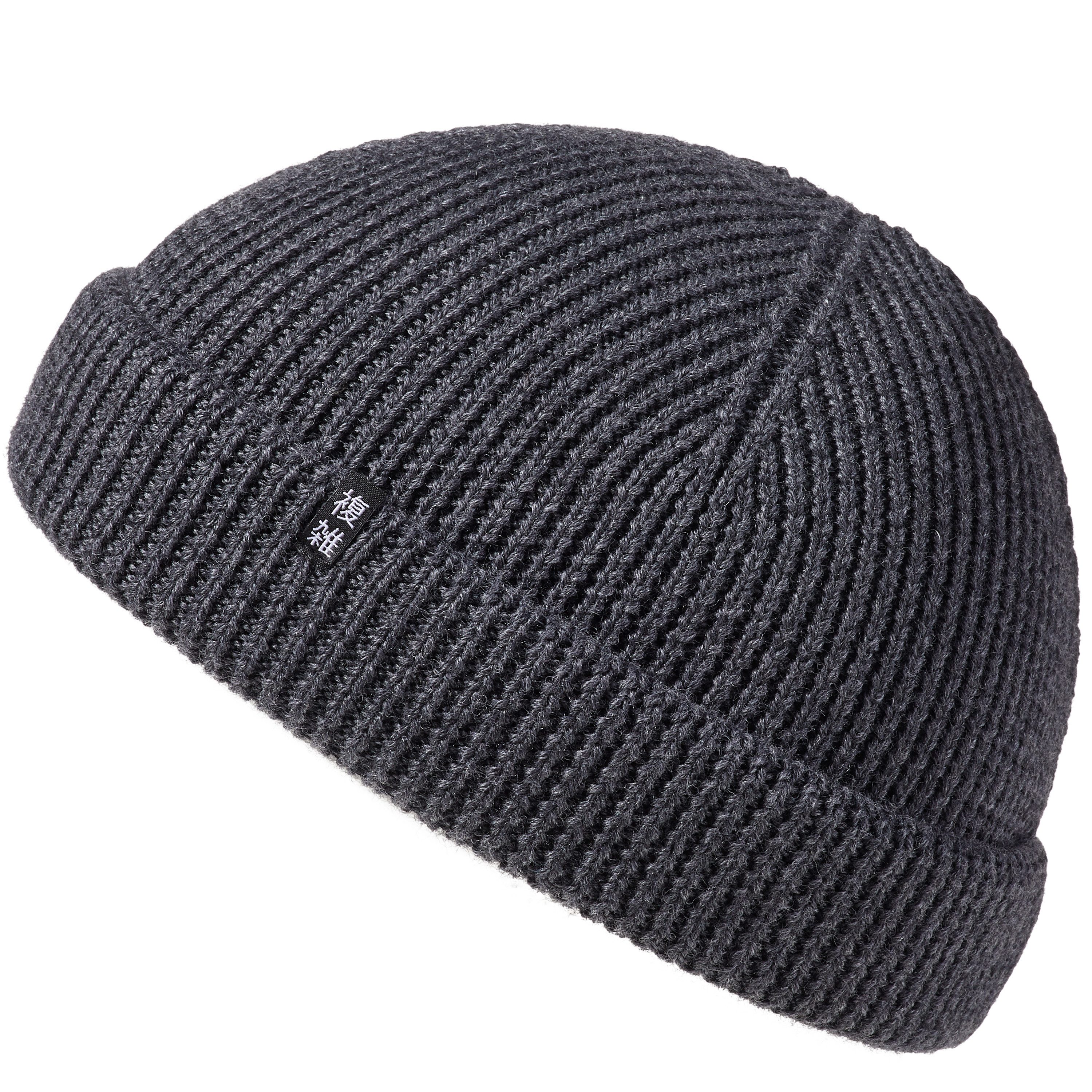 Enter the Complex Beanie - Cho - Fisherman Beanie kurze Fischermütze aus 100% Merino Wolle, Damen und Herren