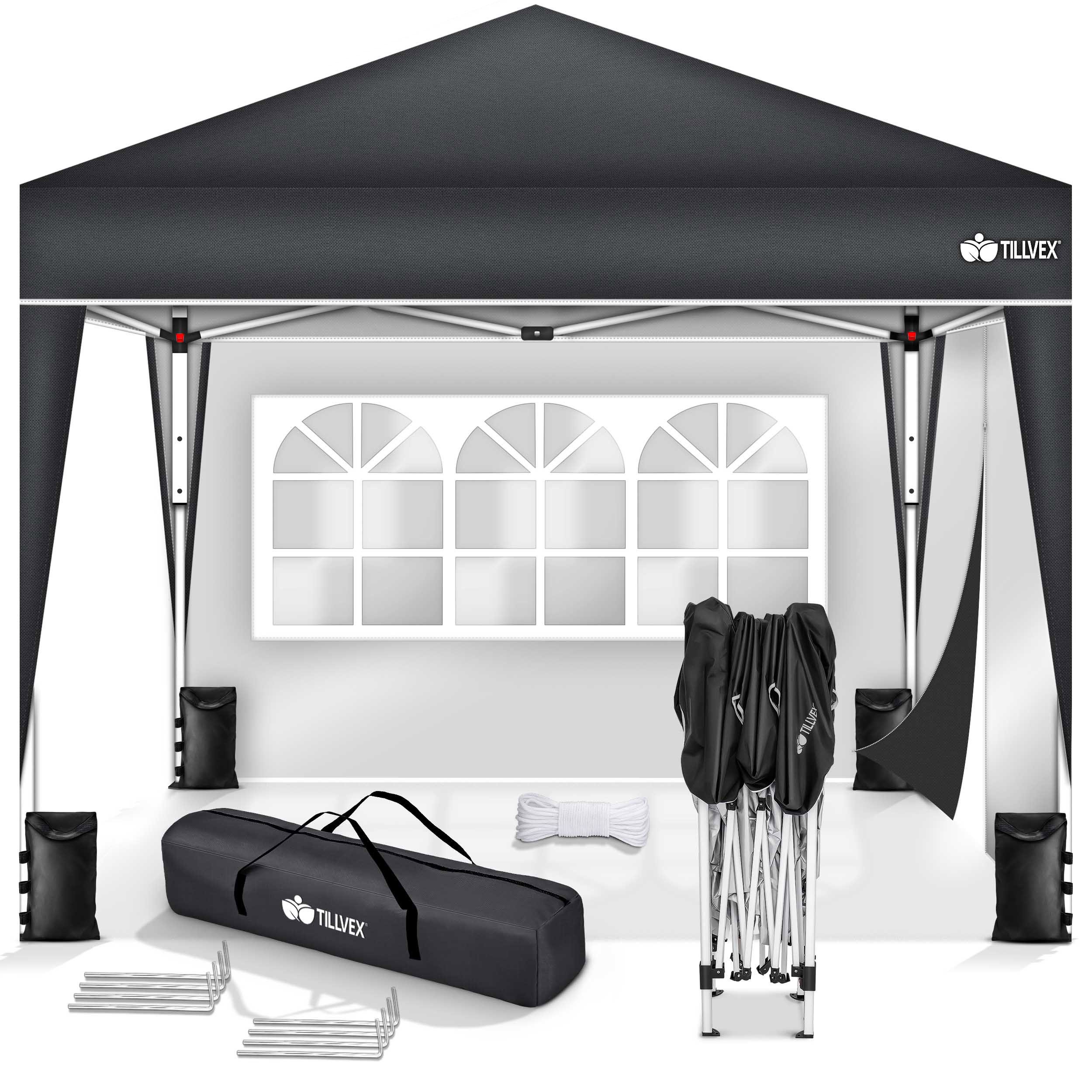 tillvex Faltpavillon tillvex® Pavillon 3x3m Wasserdicht günstig online kaufen