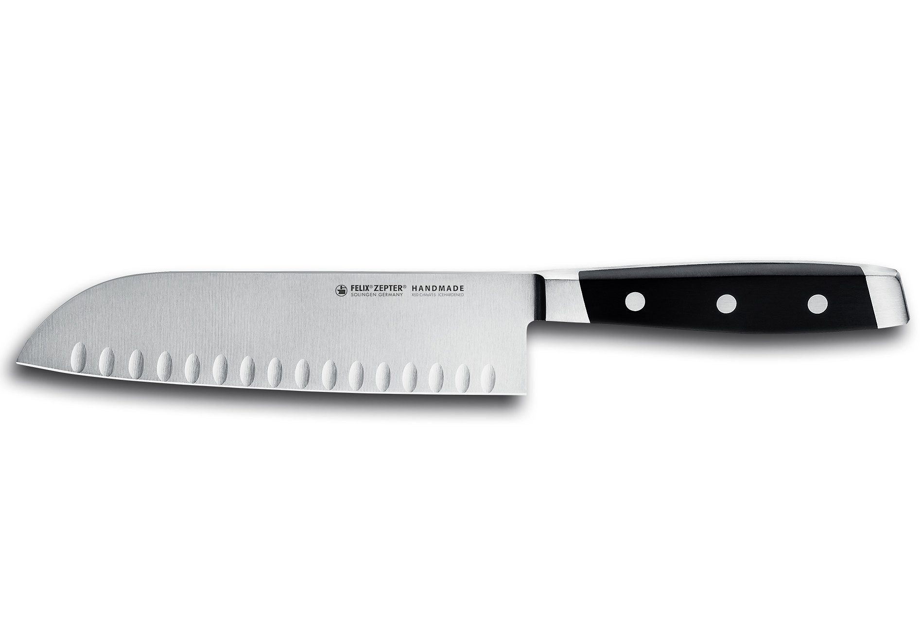 Felix Solingen Santokumesser First Class, Handmade in Solingen, Allrounder