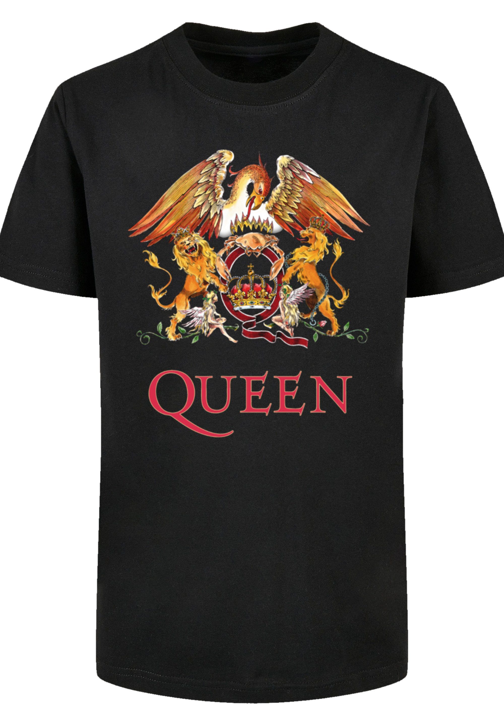 F4NT4STIC T-Shirt Queen Classic Crest Print schwarz