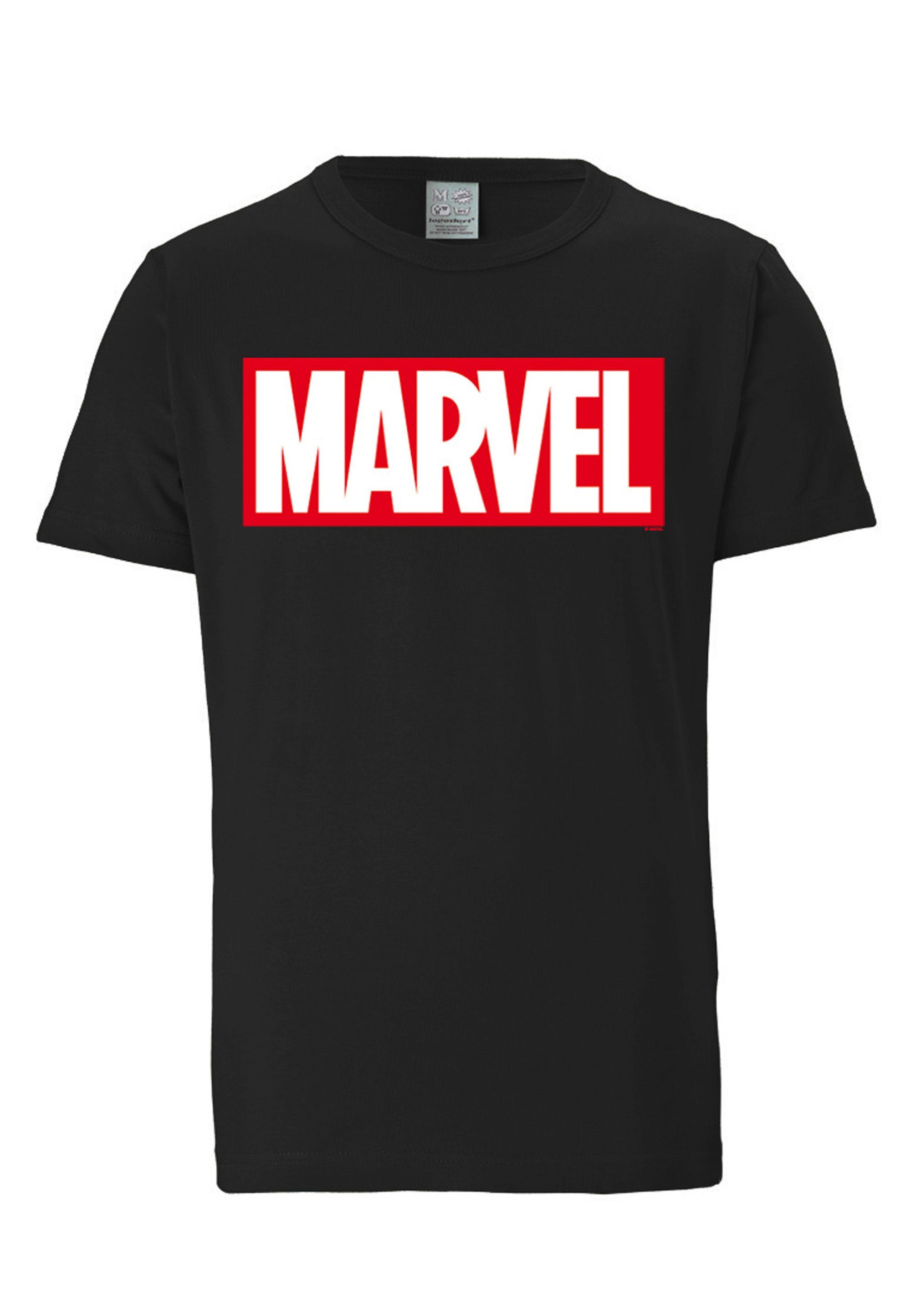 Marvel Logo mit Marvel-Logo LOGOSHIRT T-Shirt