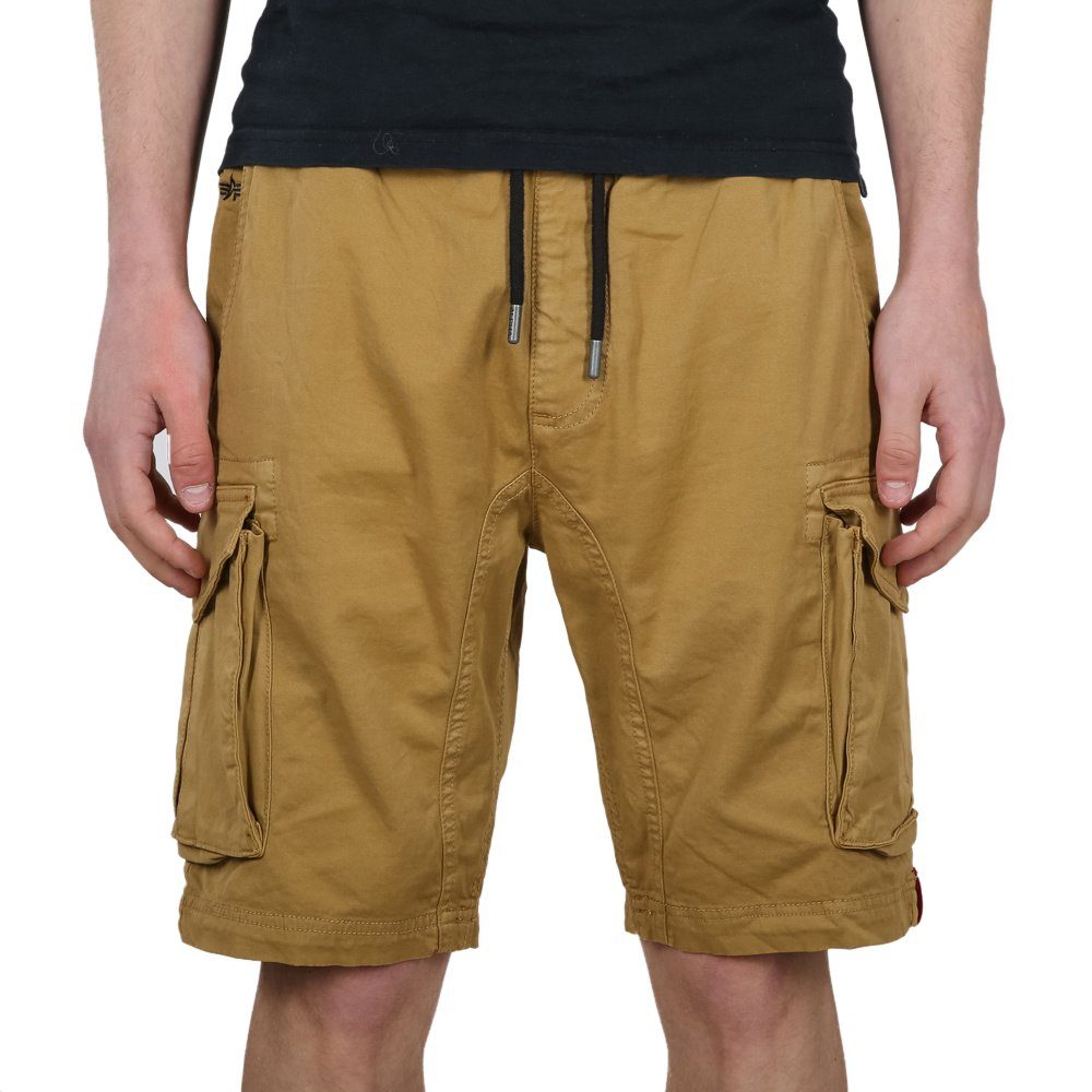 Cotton Alpha Herren Twill khaki Industries Alpha Sweatshorts Industries Shorts