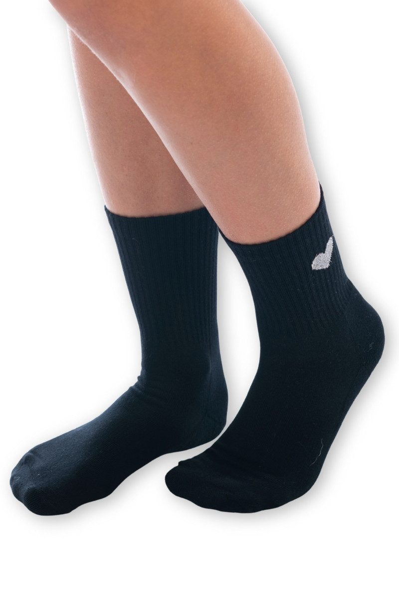 DAILYSOCKS Trachtensocken Socken - HIÄRTKEN 1.0 - rosa, weiß, schwarz