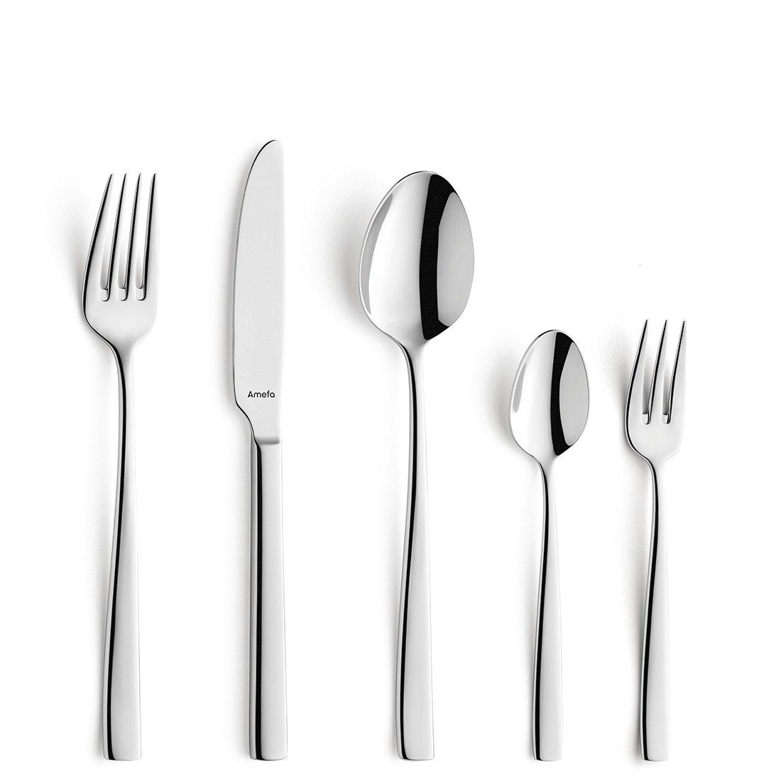 Amefa Besteck-Set FRESH (30-tlg), 6 Personen, Edelstahl Rostfrei 18/10, spülmaschinenfest, hochglanzpoliert