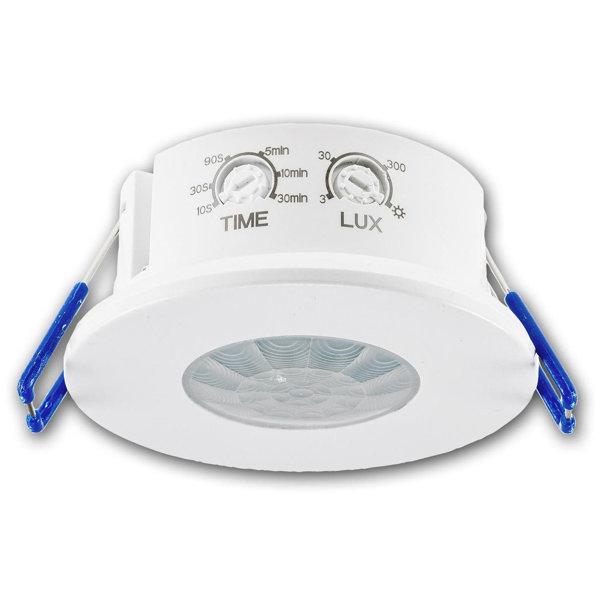 world-trading-net Bewegungsmelder Decken-Einbau-Bewegungsmelder 360° IP65 ws/ws