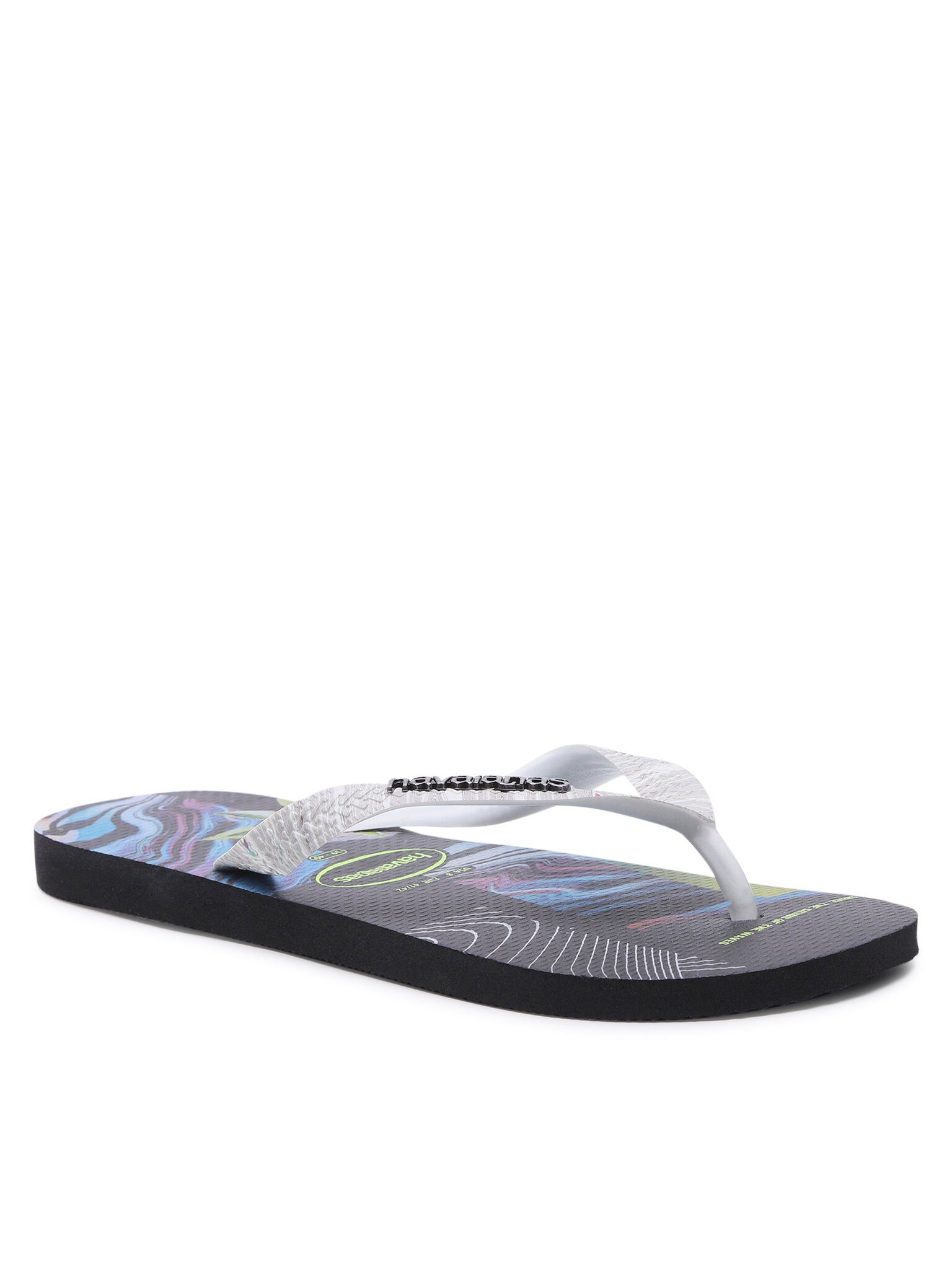 Havaianas Zehentrenner Top Infinity 41445271575 Wht/Blck/Grey Zehentrenner