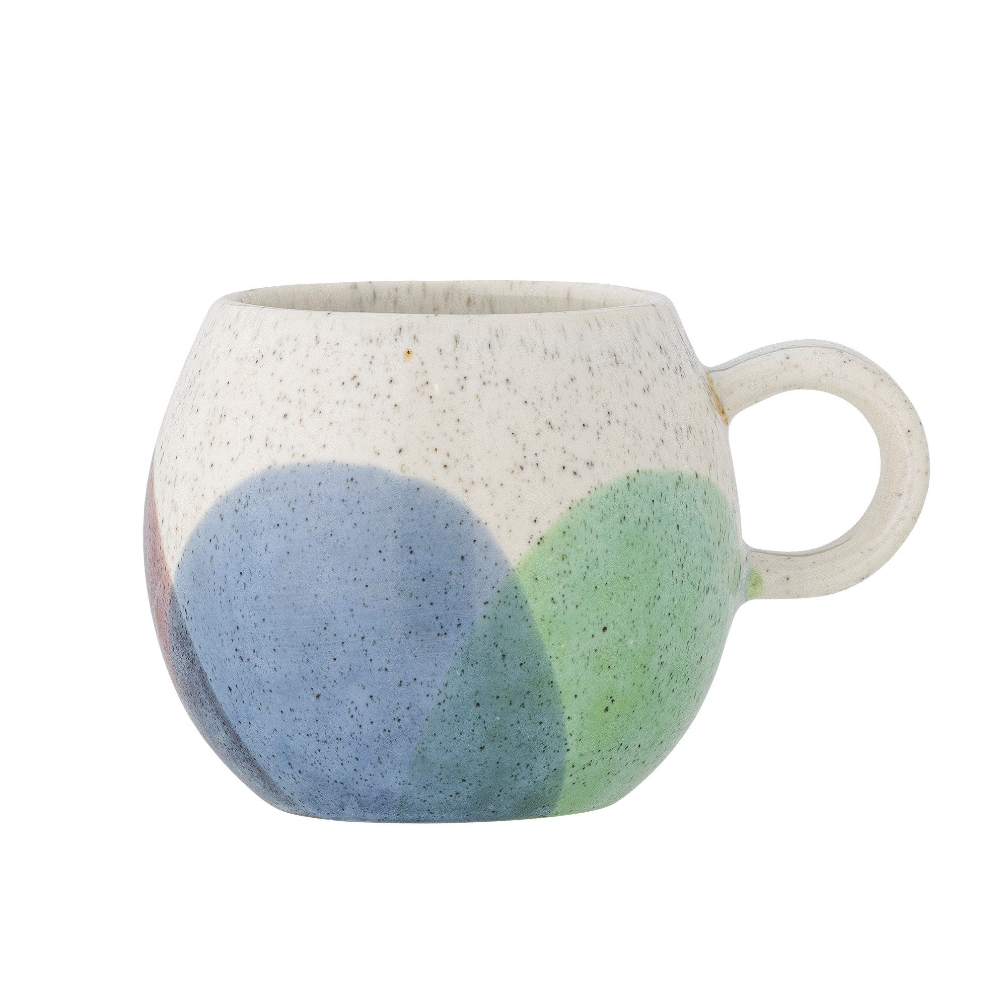 Bloomingville Tasse Bloomingville Paula Tasse, Blau, Steingut, 275 ml, Steingut