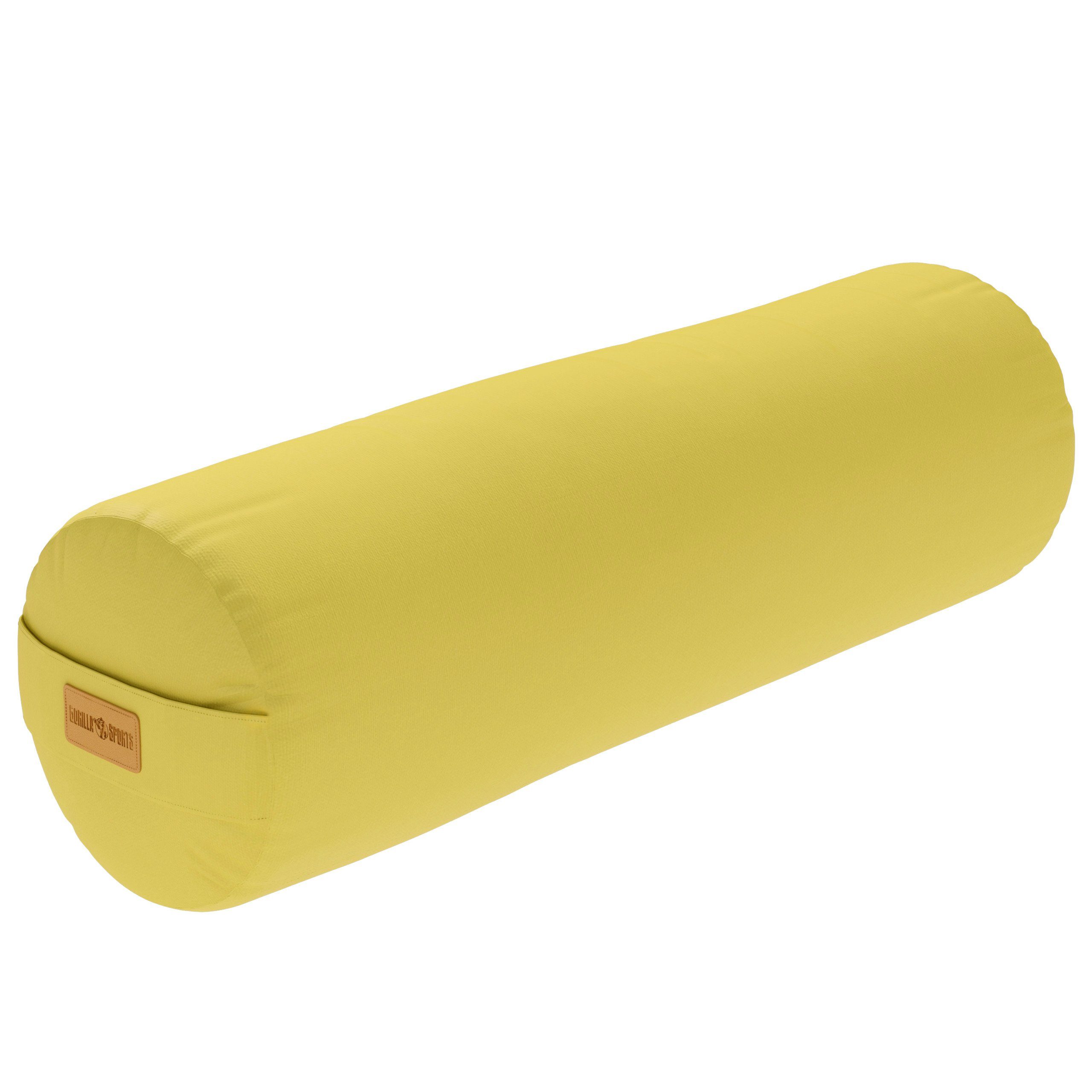 GORILLA SPORTS Yogakissen Yoga Bolster in verschiedenen Farben