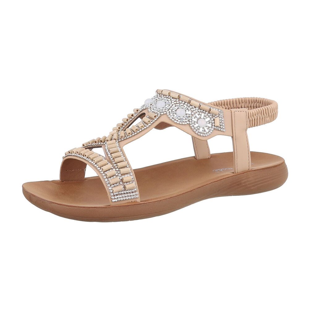 Ital-Design Damen Freizeit Riemchensandalette (86345291) Flach günstig online kaufen