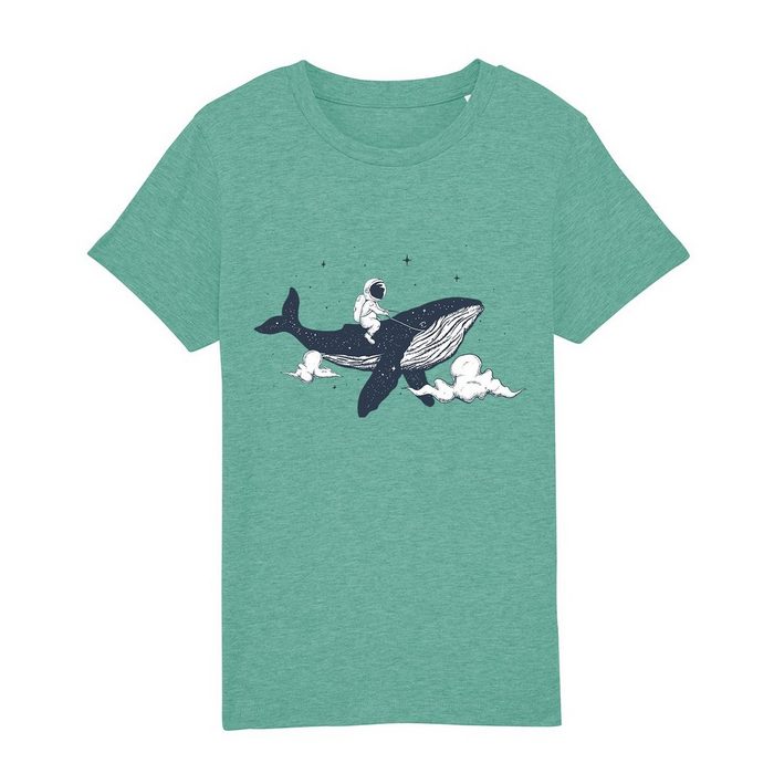 wat? Apparel Print-Shirt Spacewhale (1-tlg)